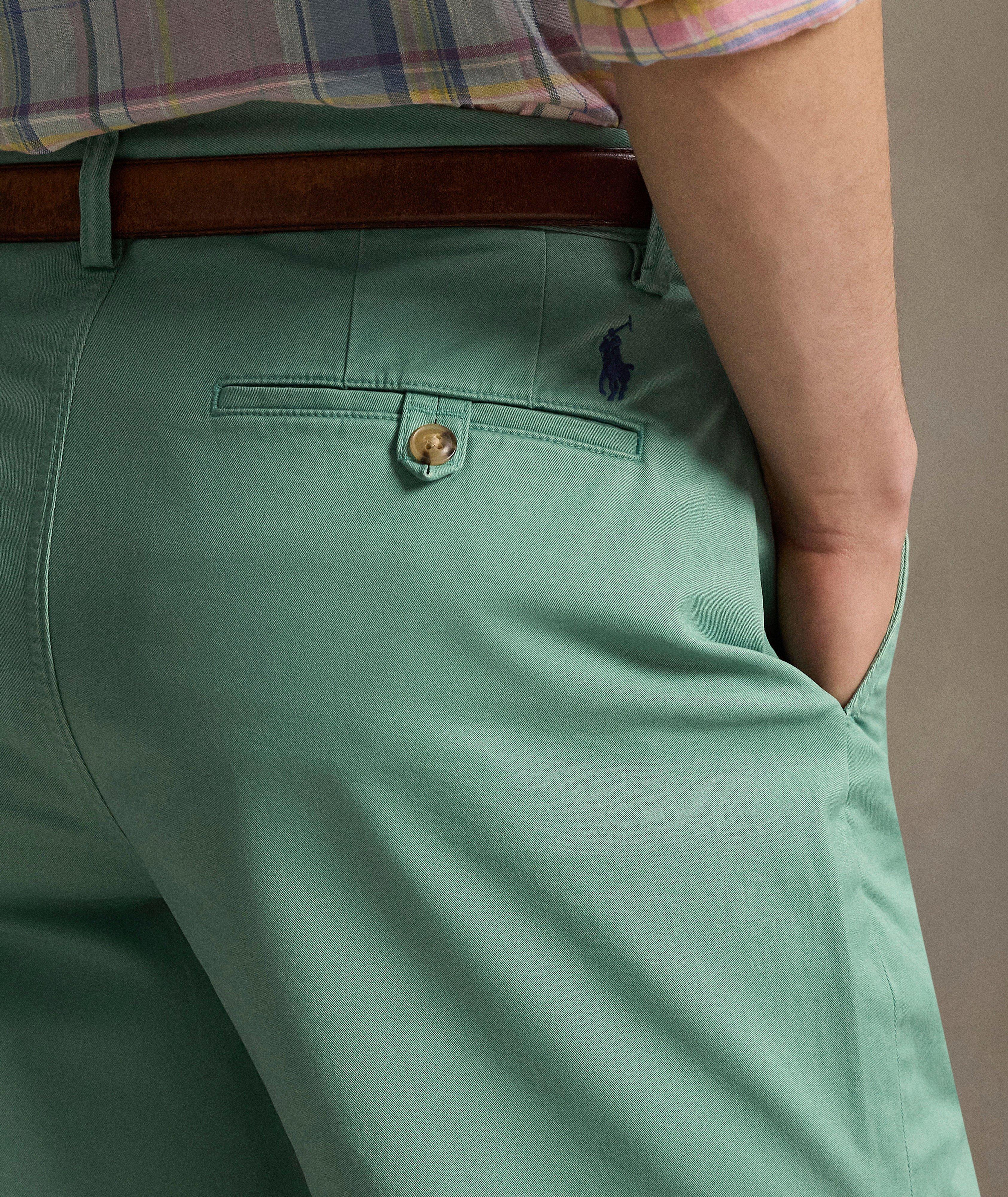 Short chino coton-extensible coupe-classique image 3
