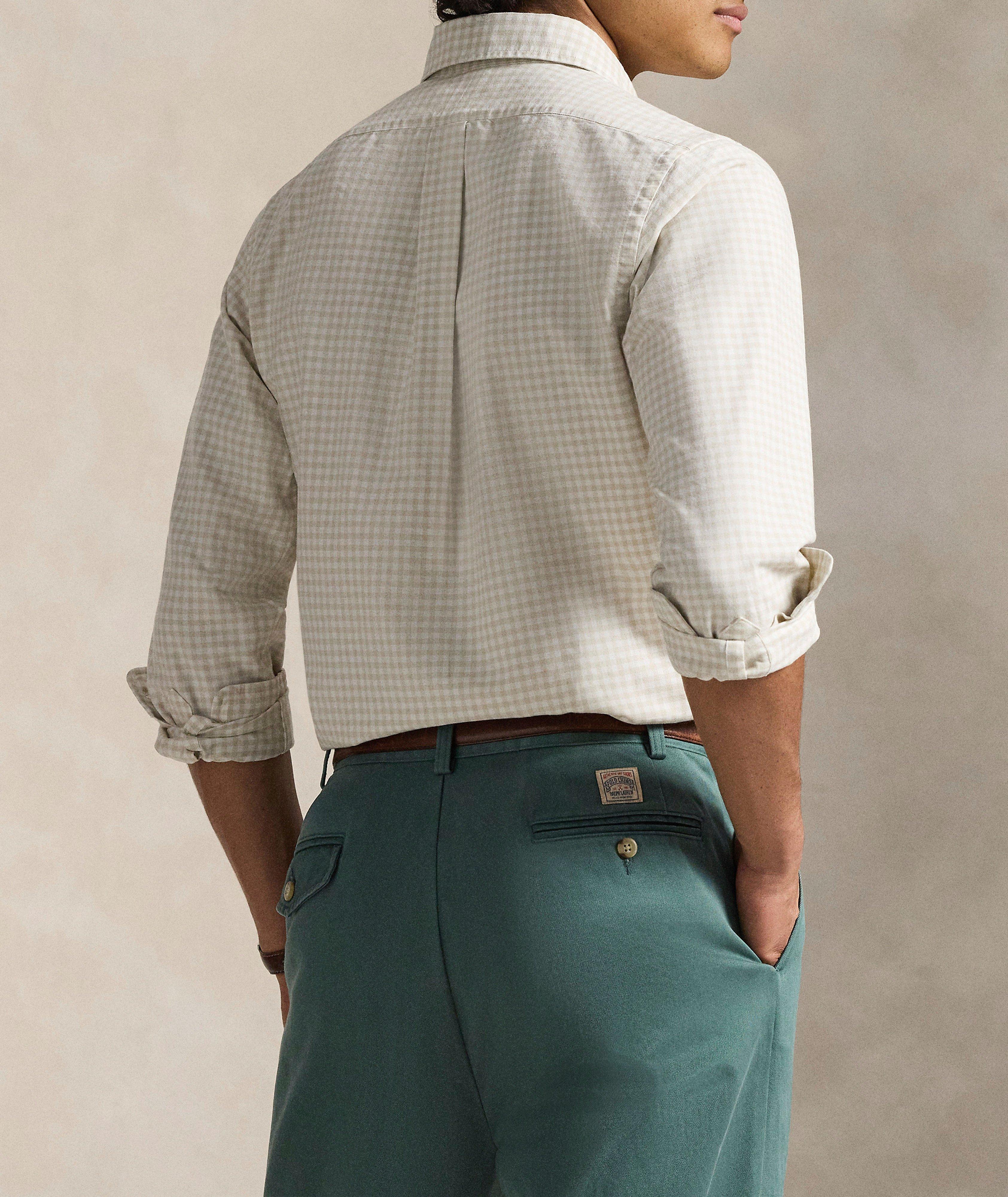 Gingham Cotton Oxford Shirt image 2