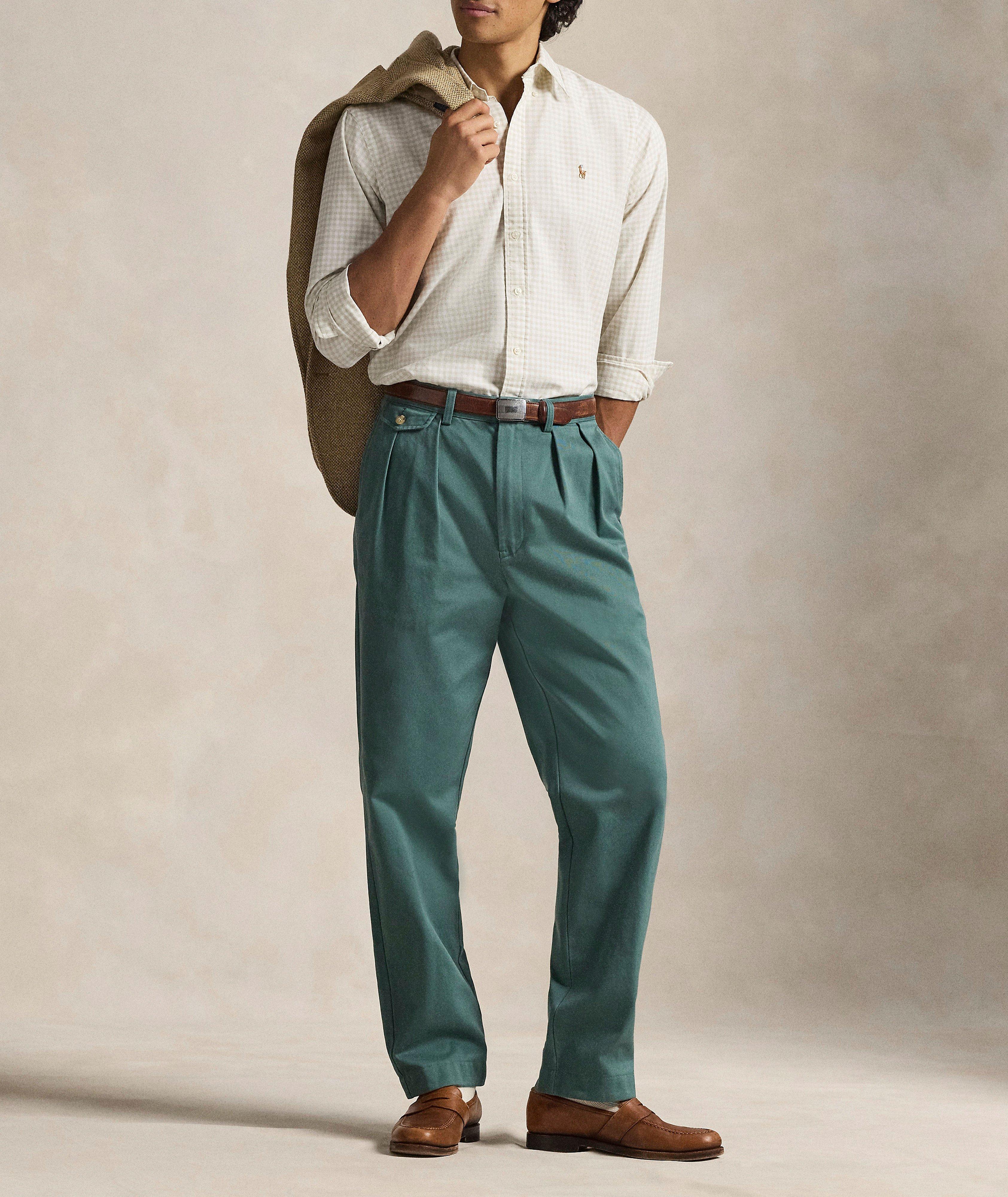 Gingham Cotton Oxford Shirt image 4