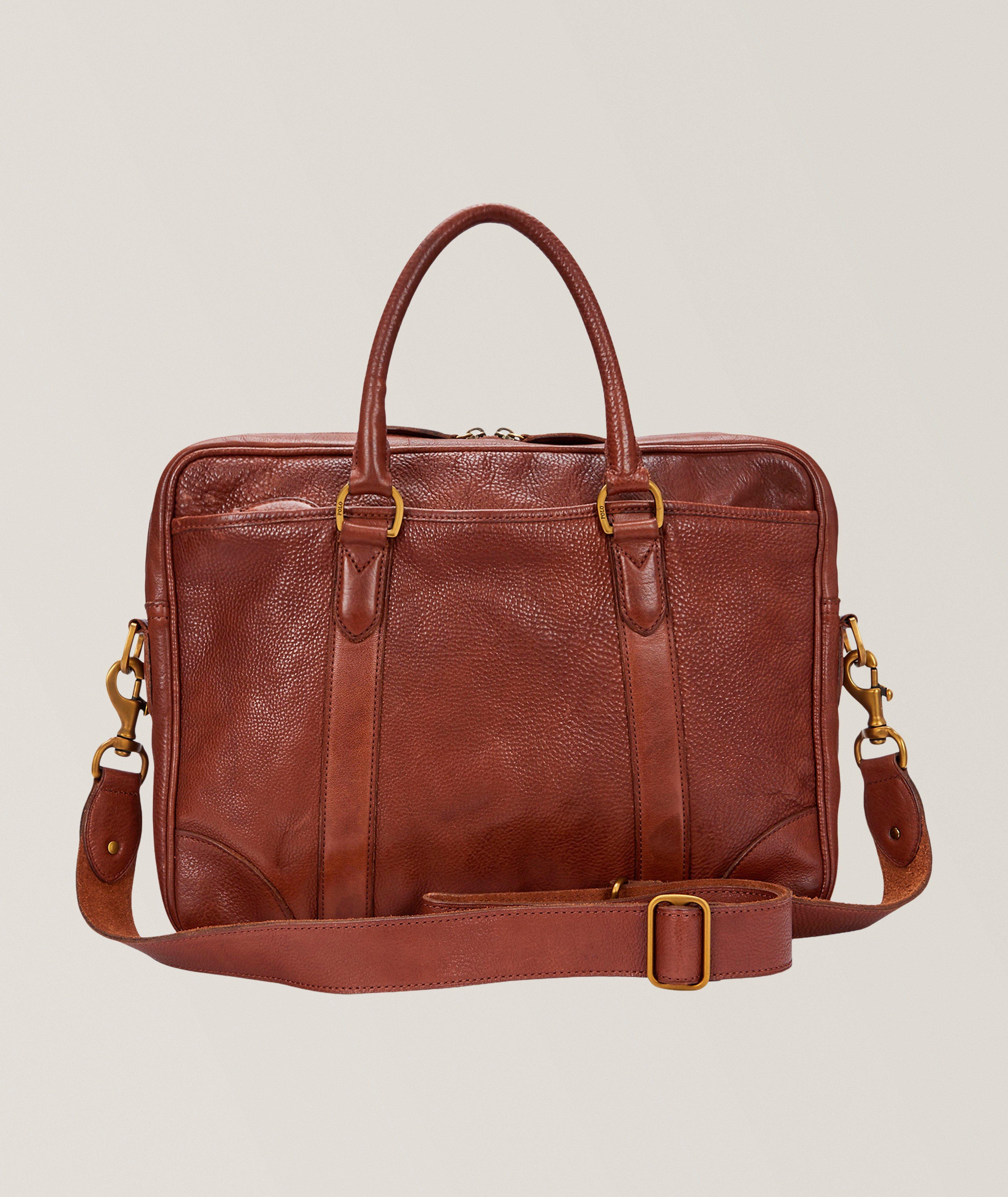 Heritage Leather Messenger Bag image 1