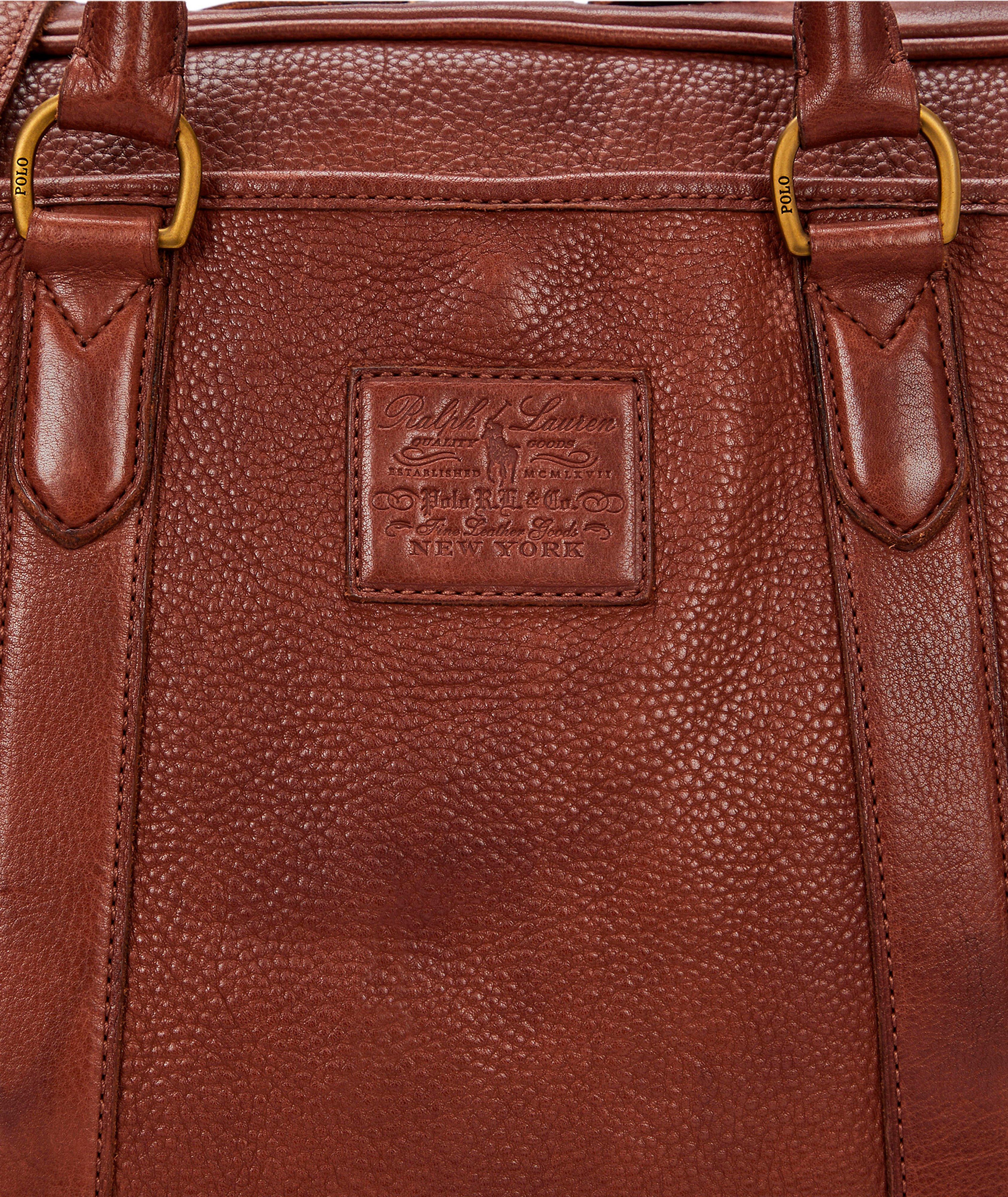 Heritage Leather Messenger Bag image 4