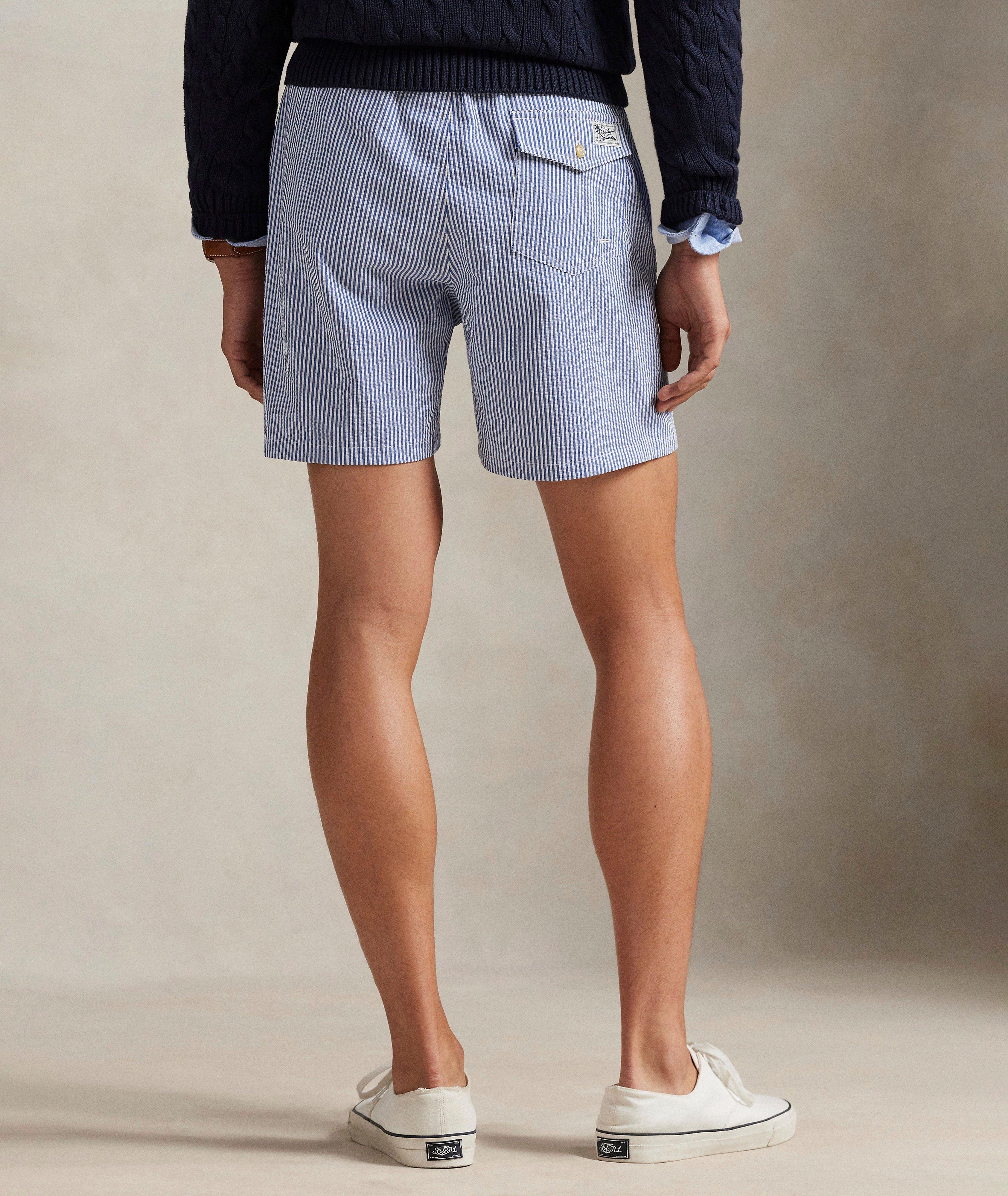 Traveler Classic Seersucker Swim Trunk image 1