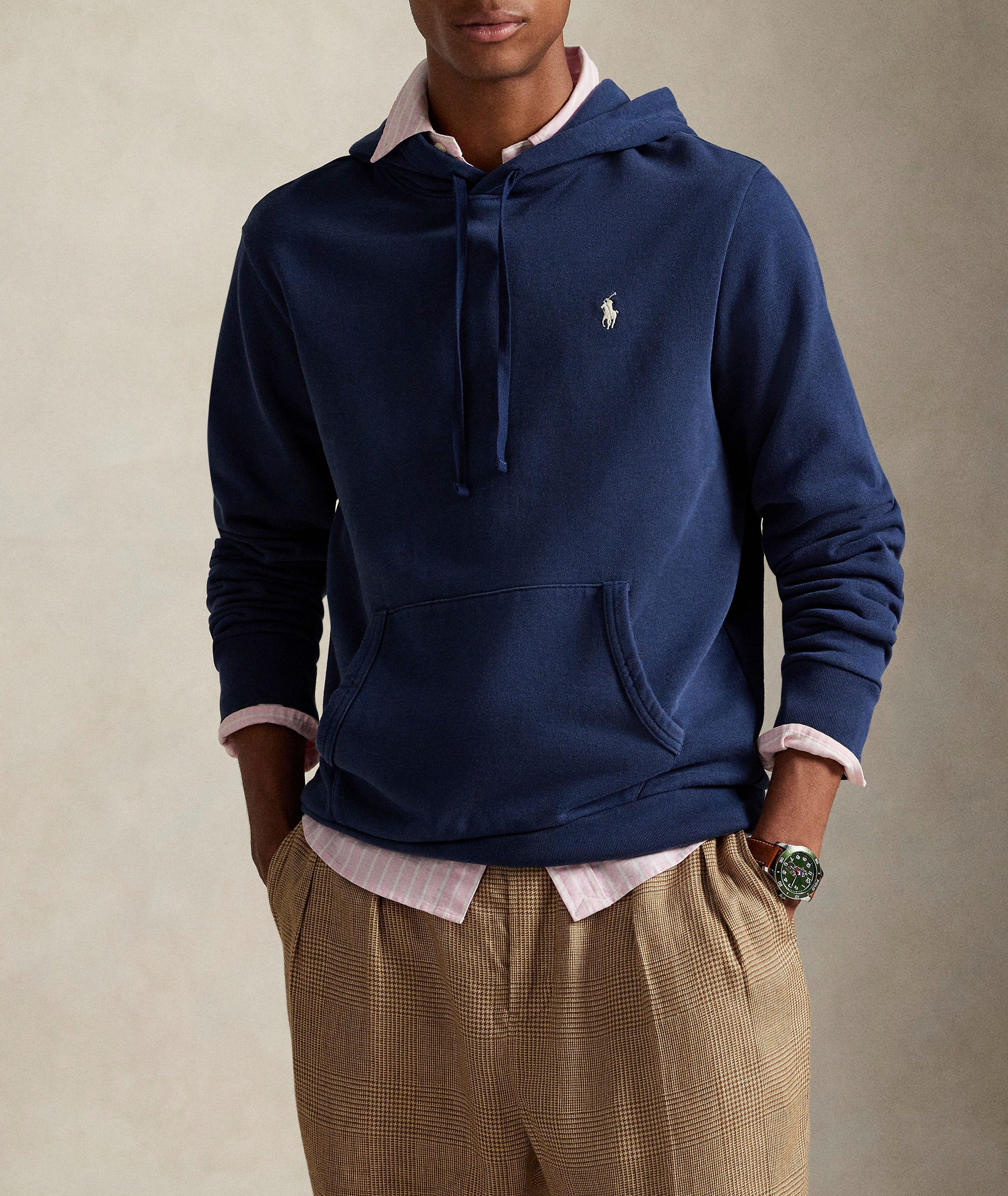 Loopback Fleece Hooded Sweatshirt image 1