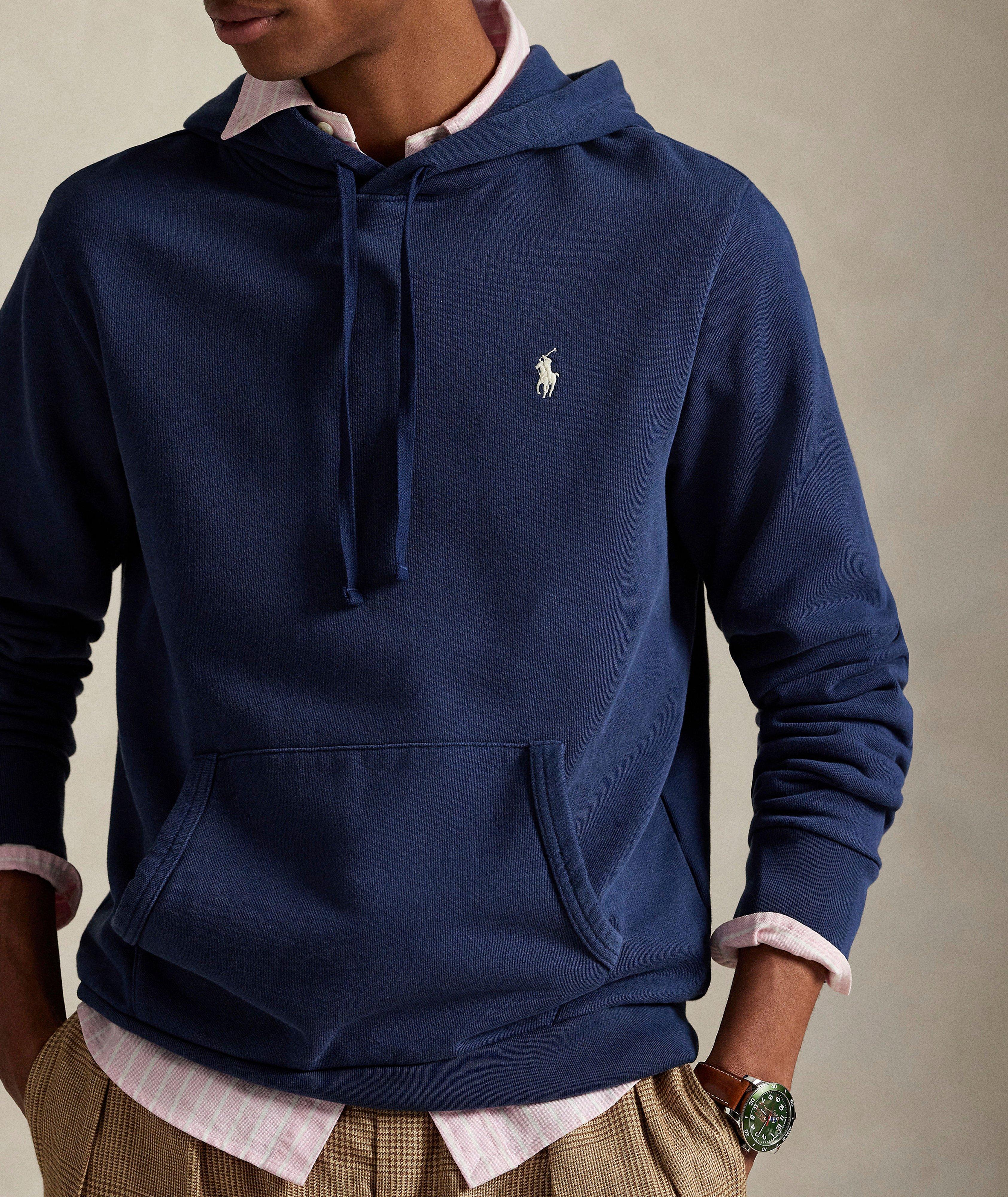 Loopback Fleece Hooded Sweatshirt image 3