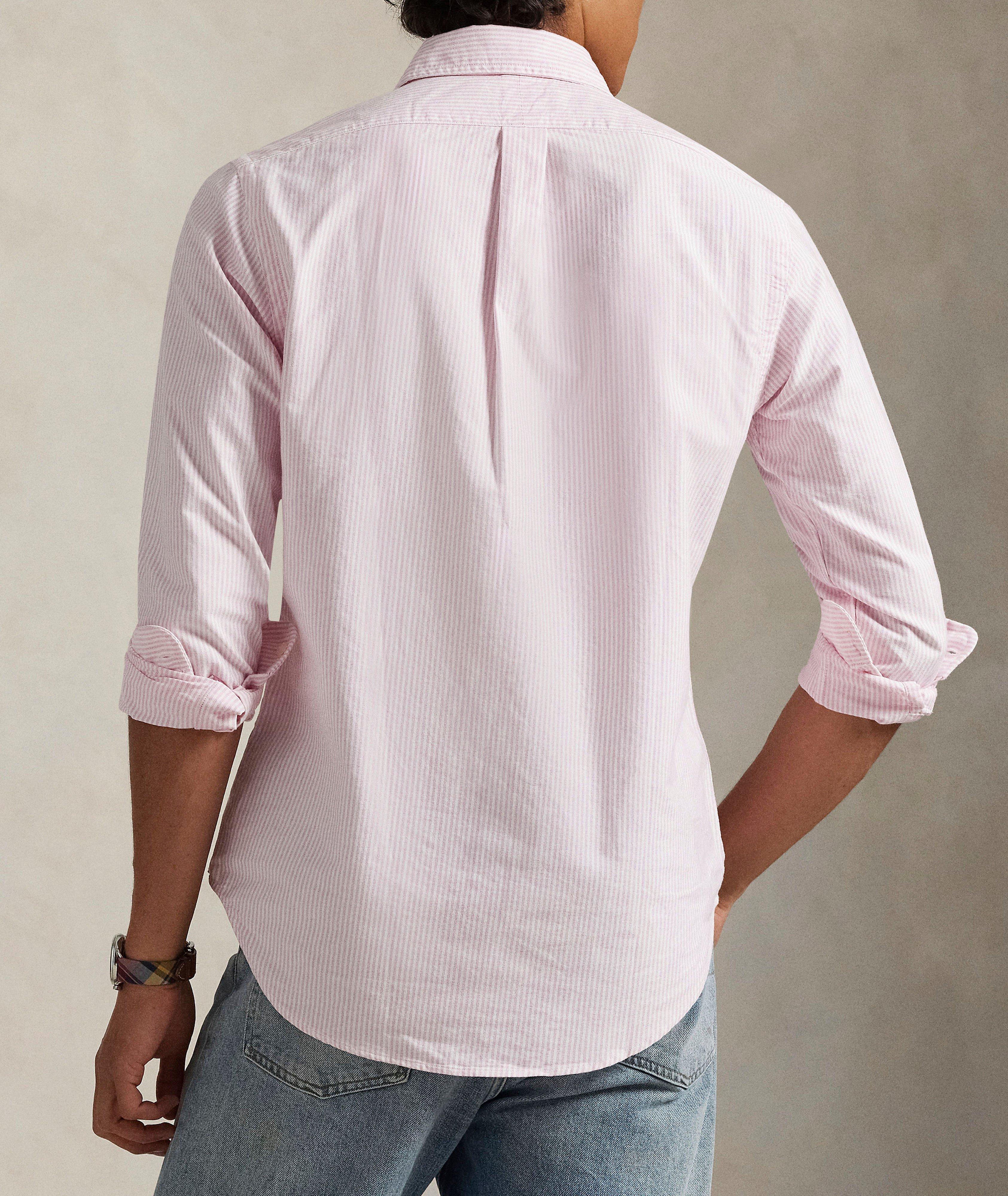 Classic-Fit Striped Oxford Shirt image 2