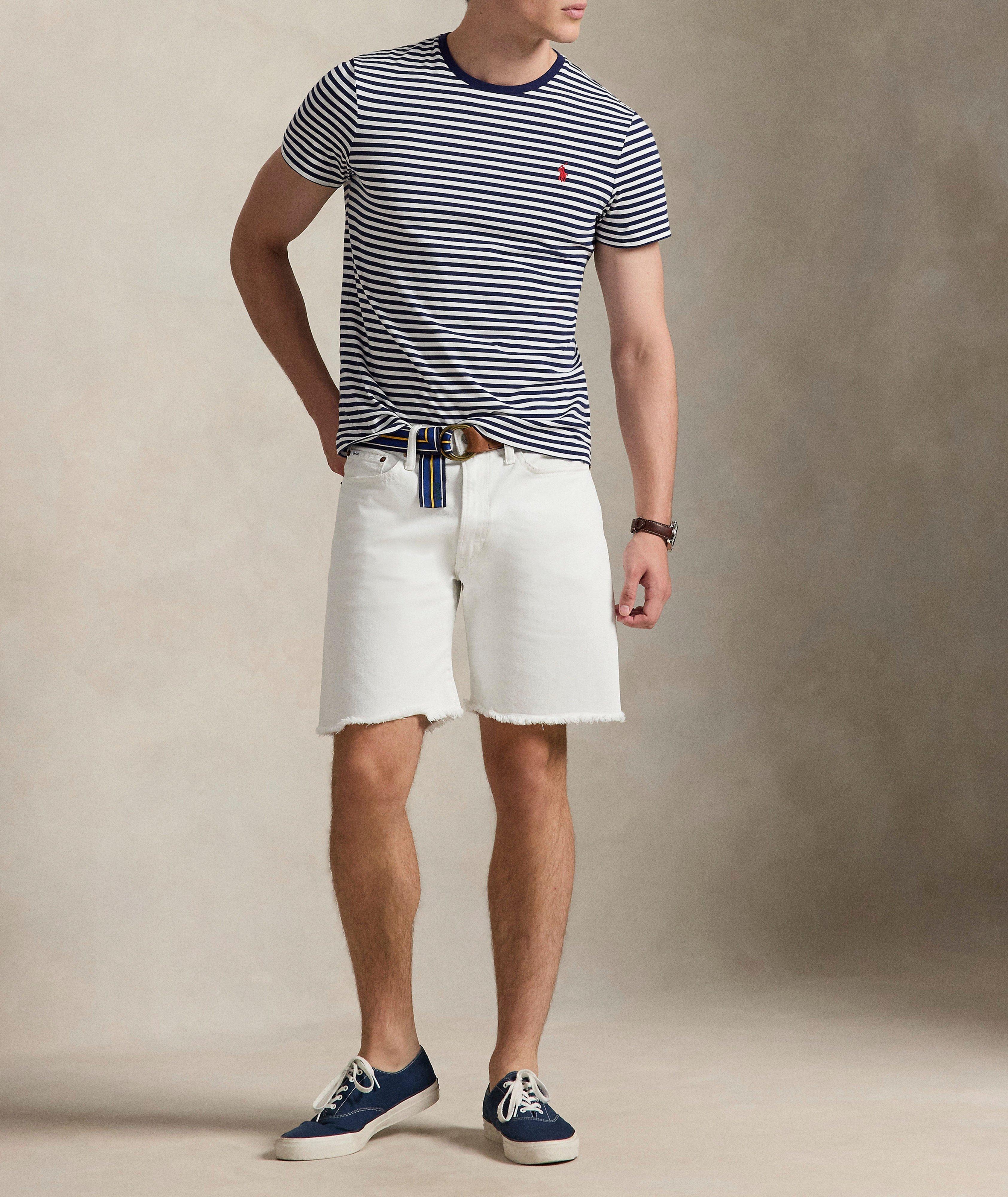 Classic-Fit Striped Jersey T-Shirt image 5