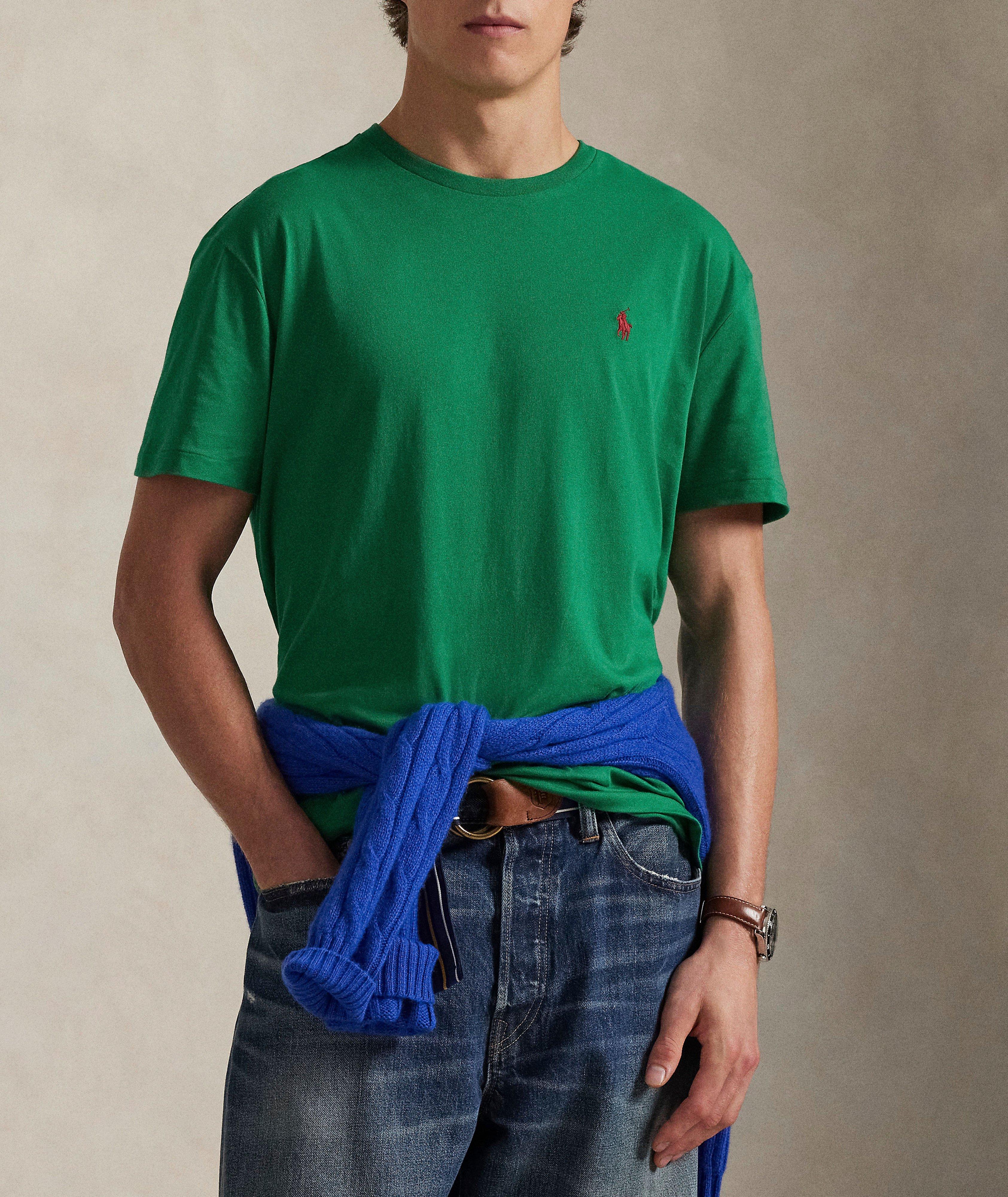 Classic-Fit Jersey Crewneck T-Shirt image 1