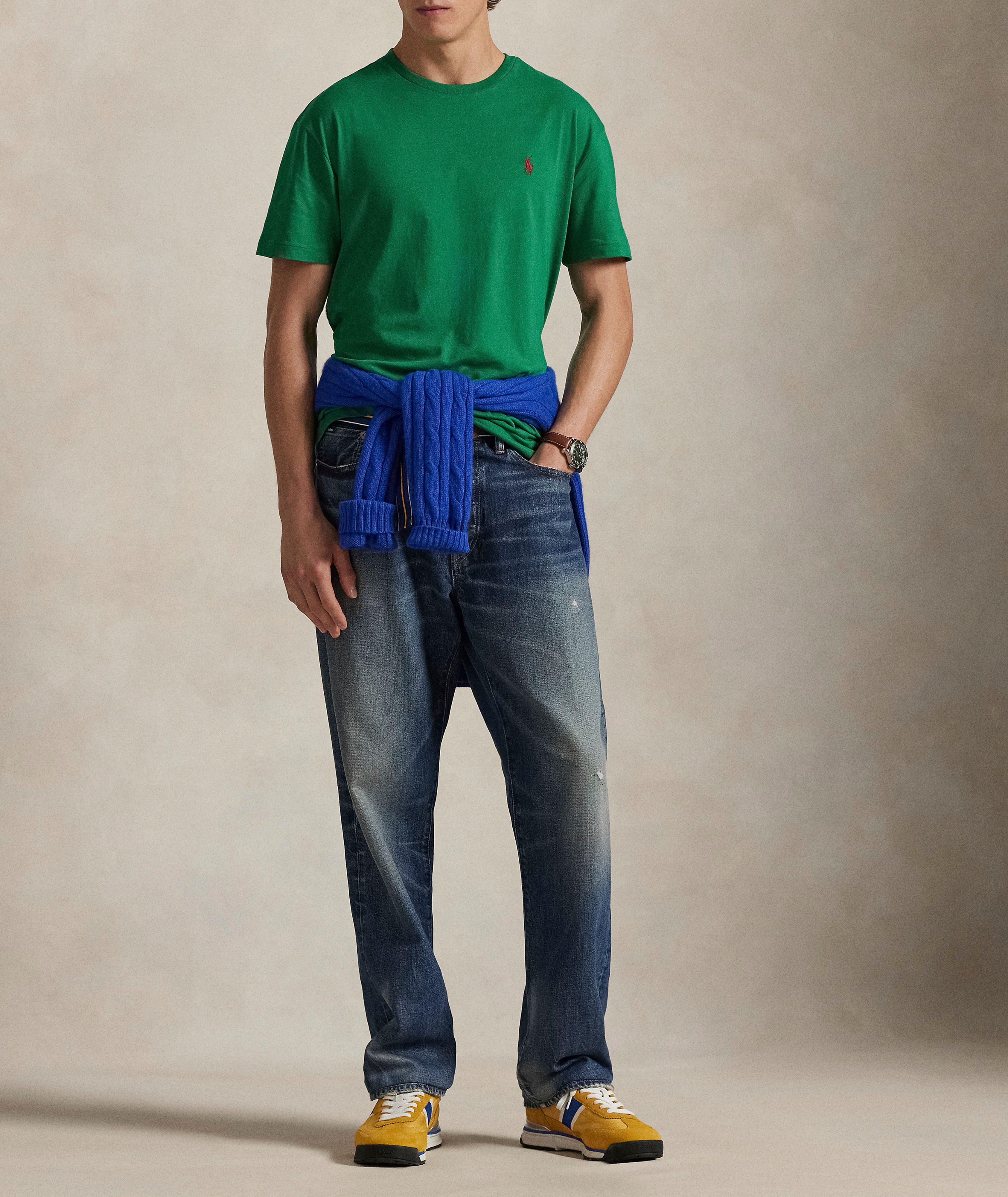 Classic-Fit Jersey Crewneck T-Shirt image 4