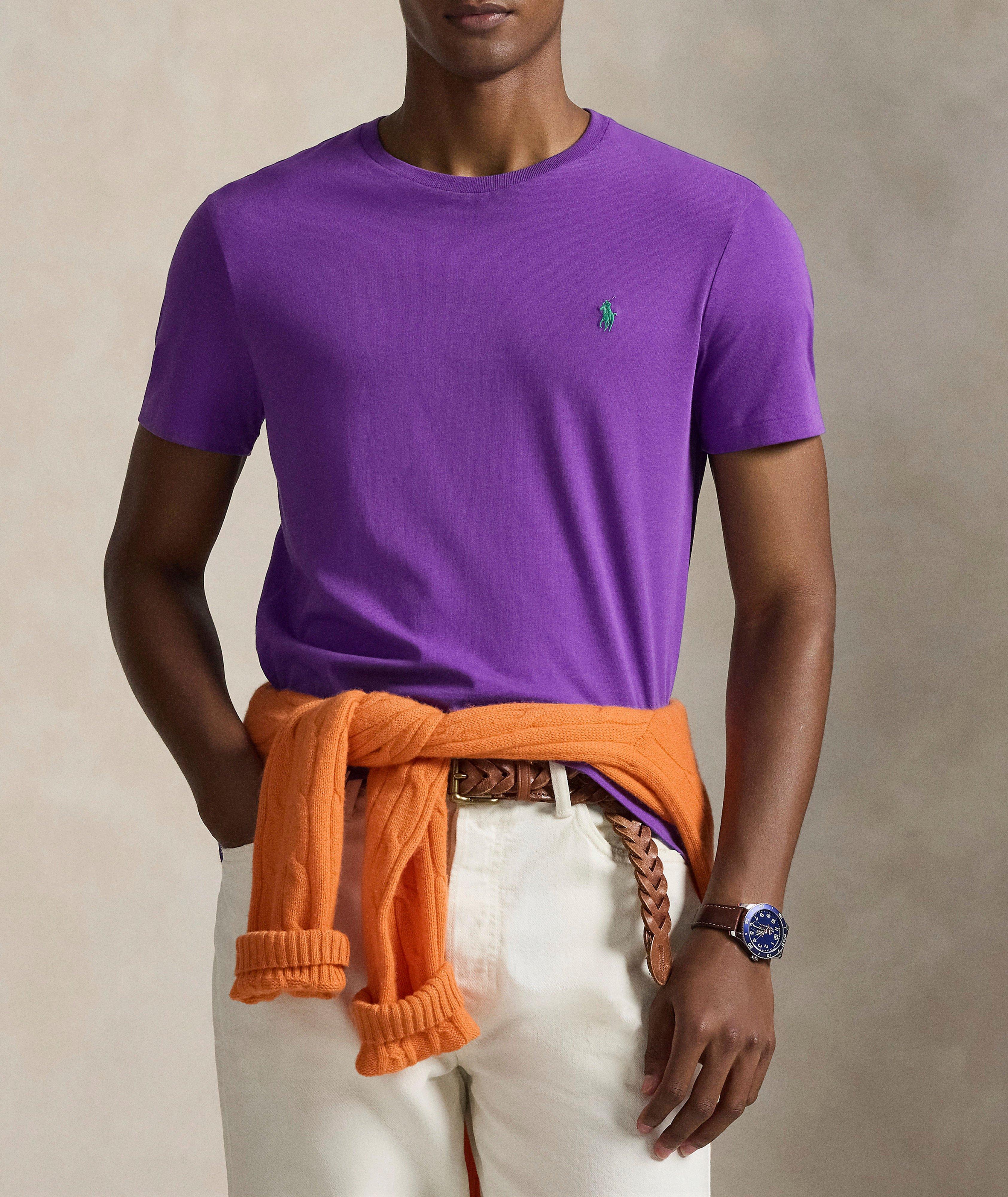 Classic-Fit Jersey Crewneck T-Shirt image 1