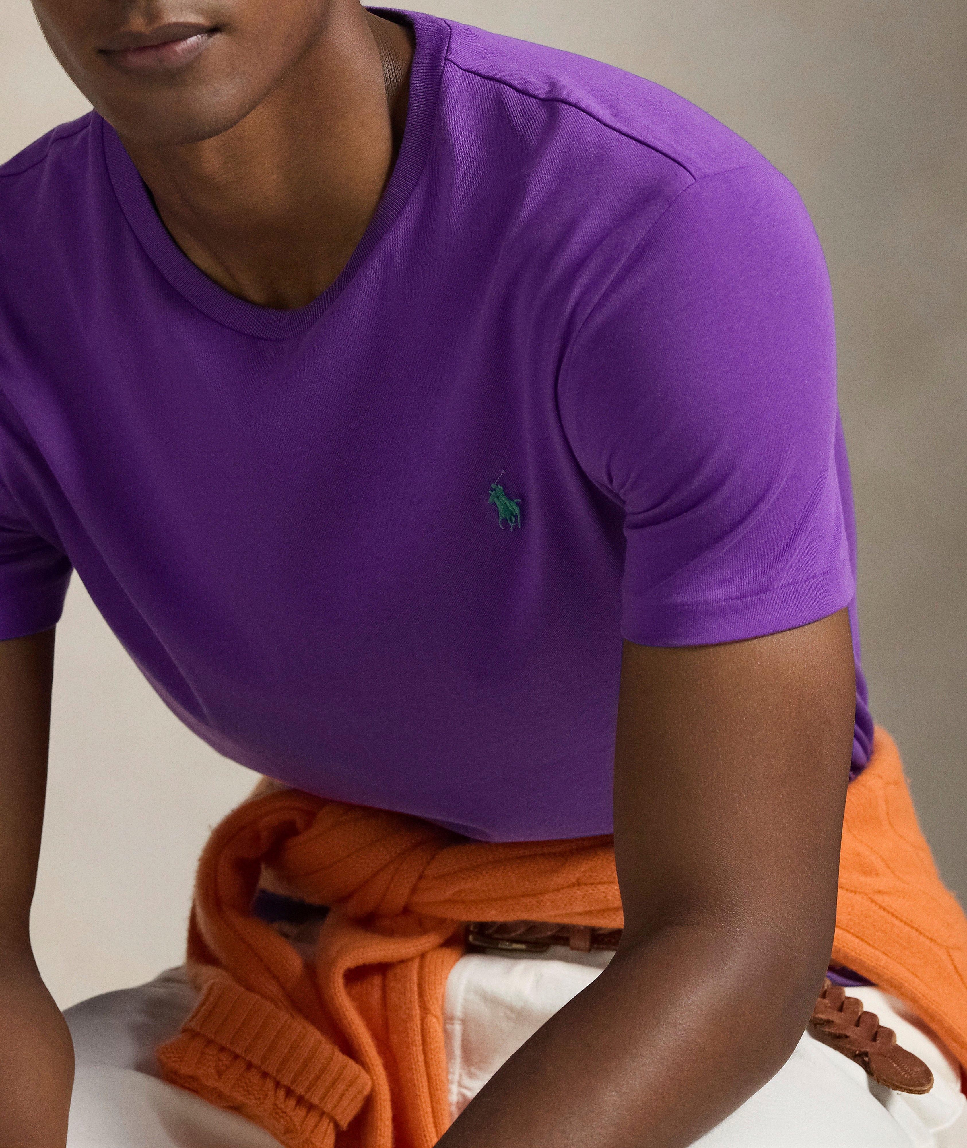 Classic-Fit Jersey Crewneck T-Shirt image 3