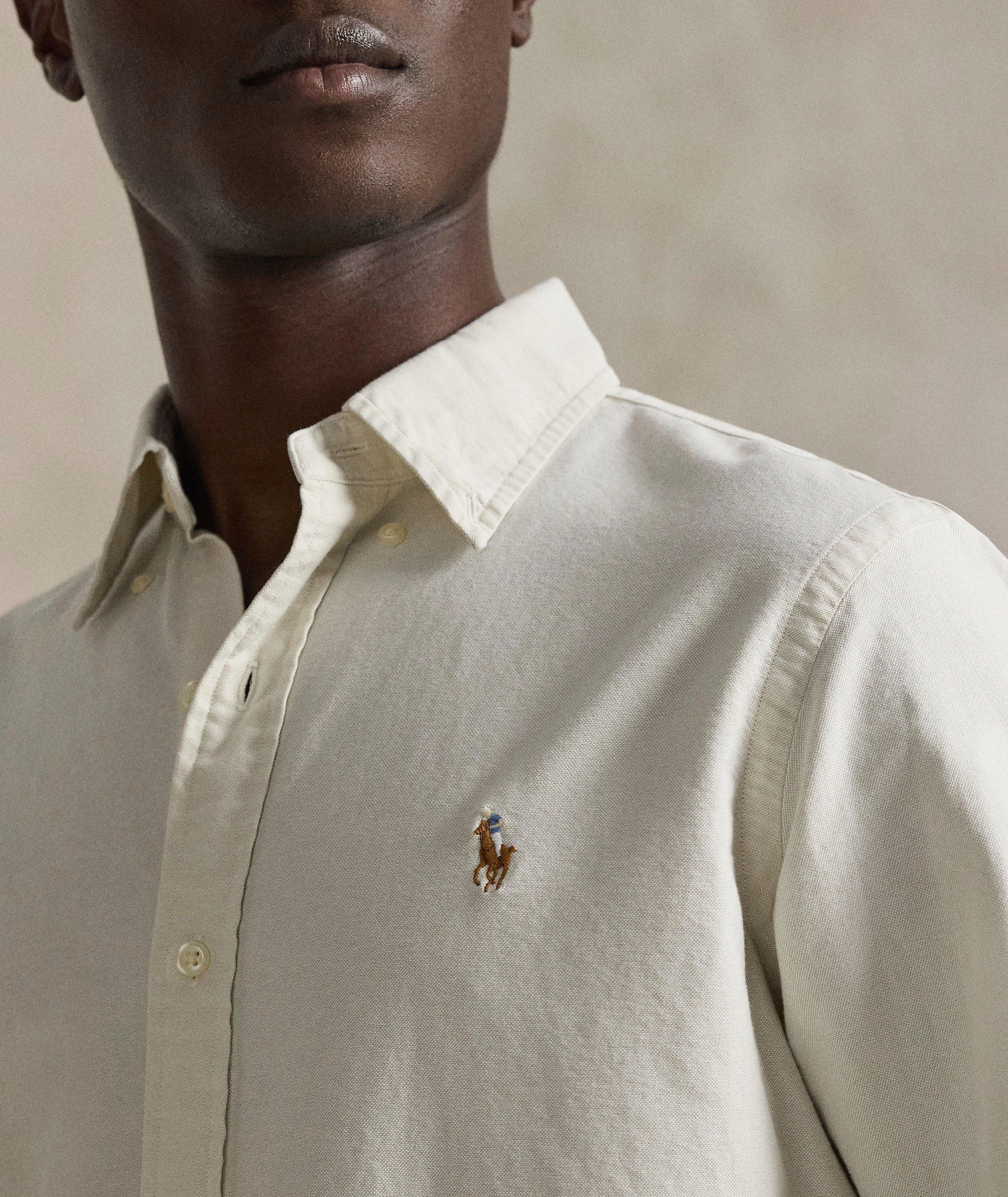 Iconic Cotton Oxford Shirt image 3