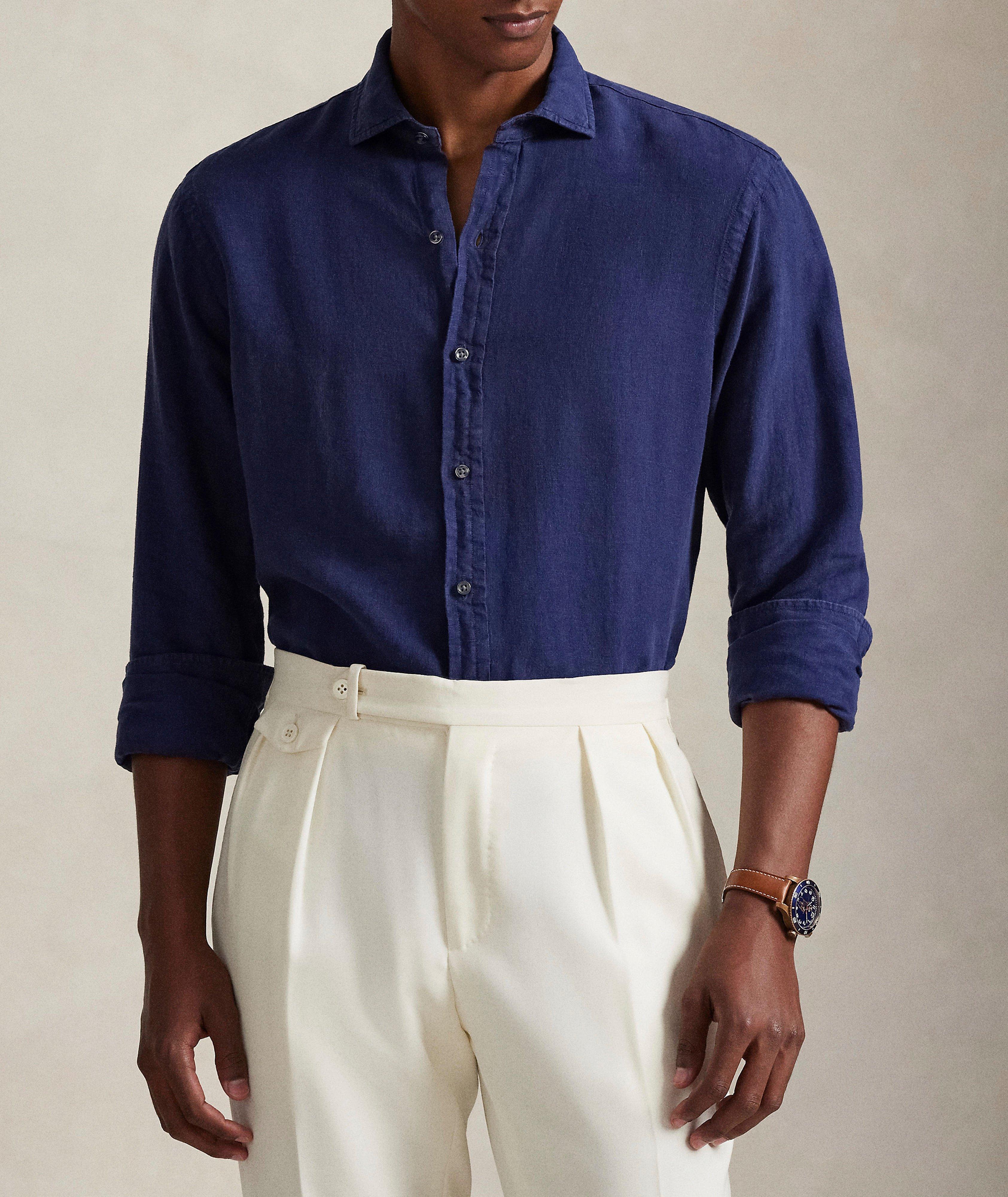 Chemise lin flammé image 1