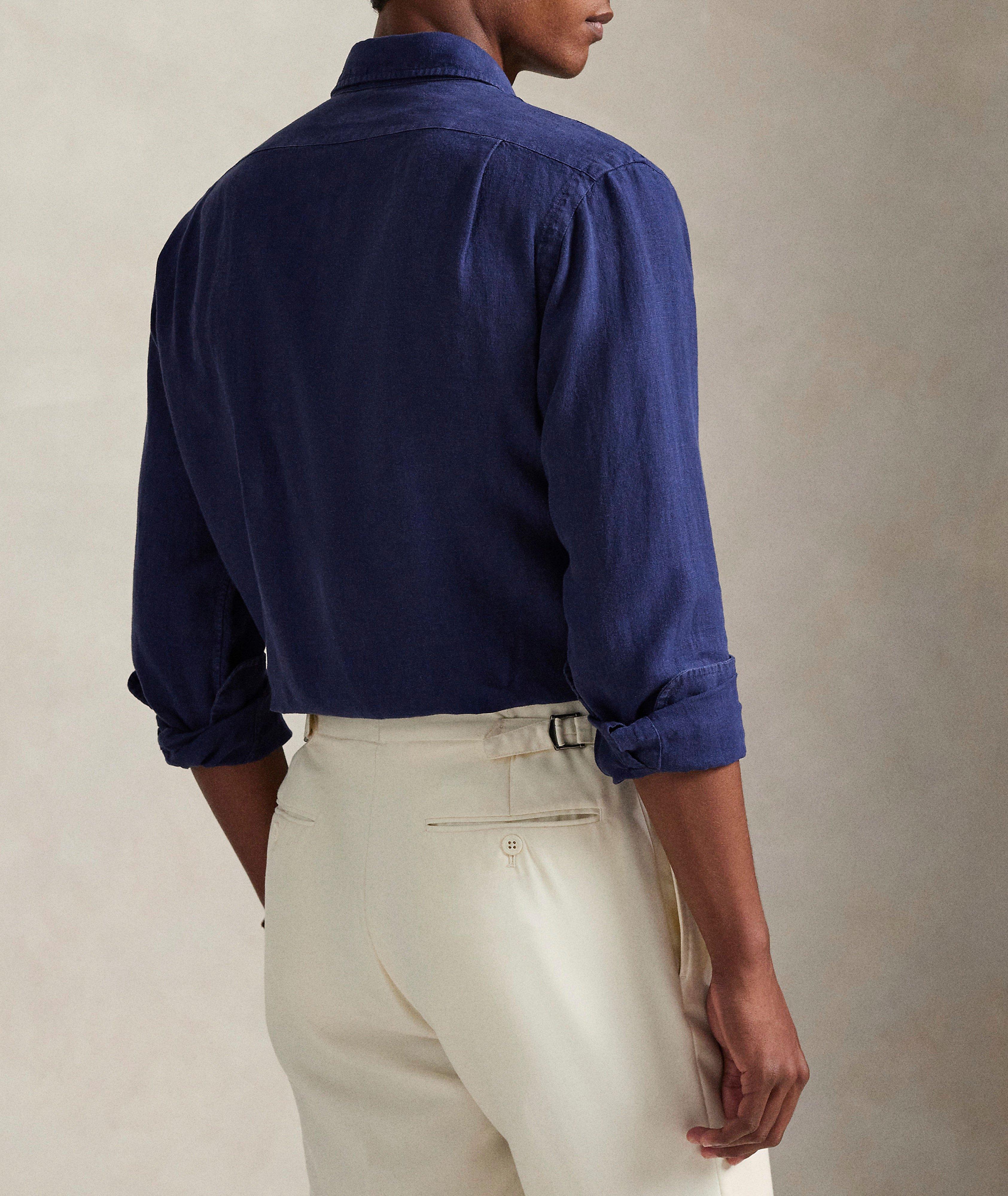 Chemise lin flammé image 2