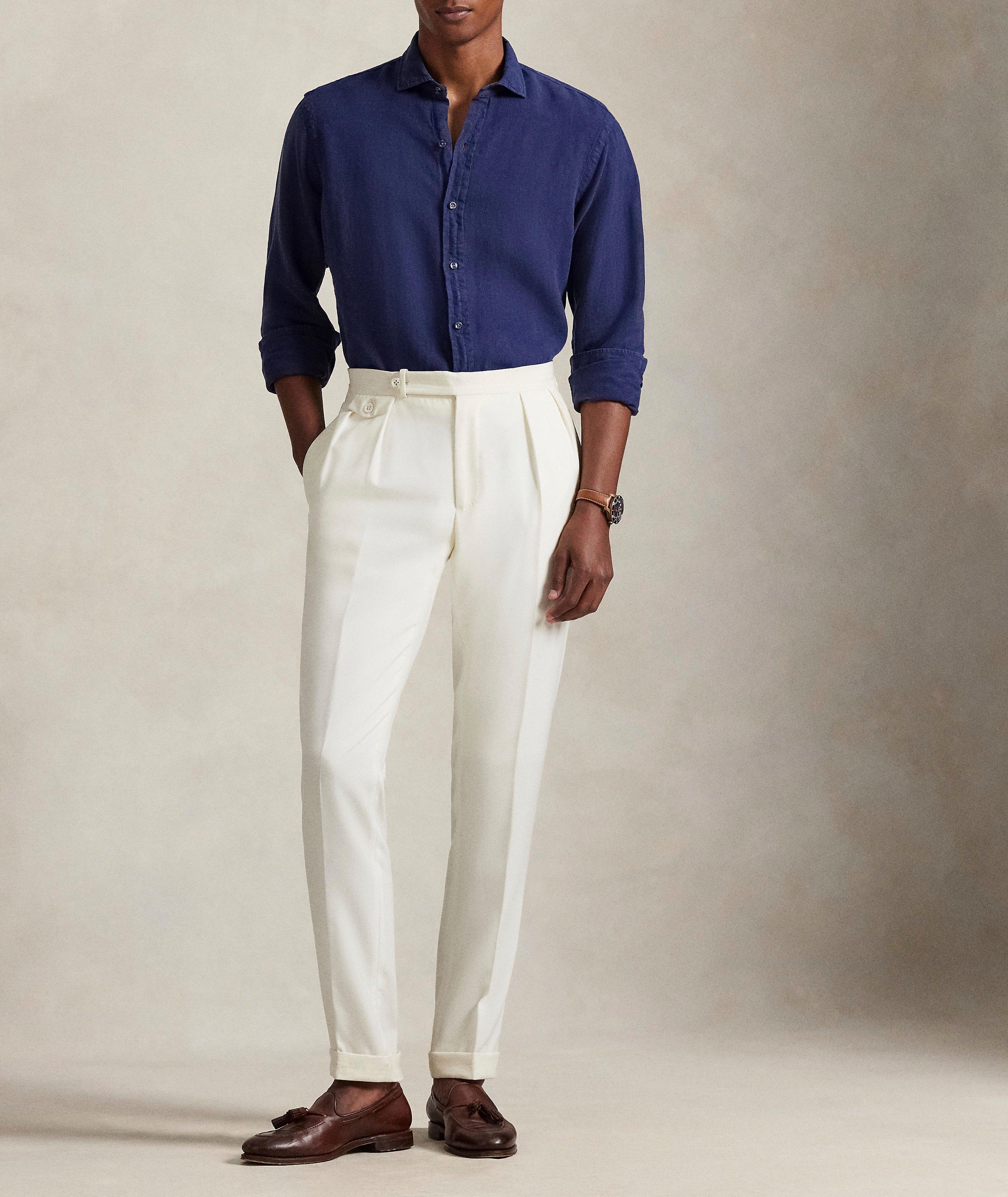 Chemise lin flammé image 5