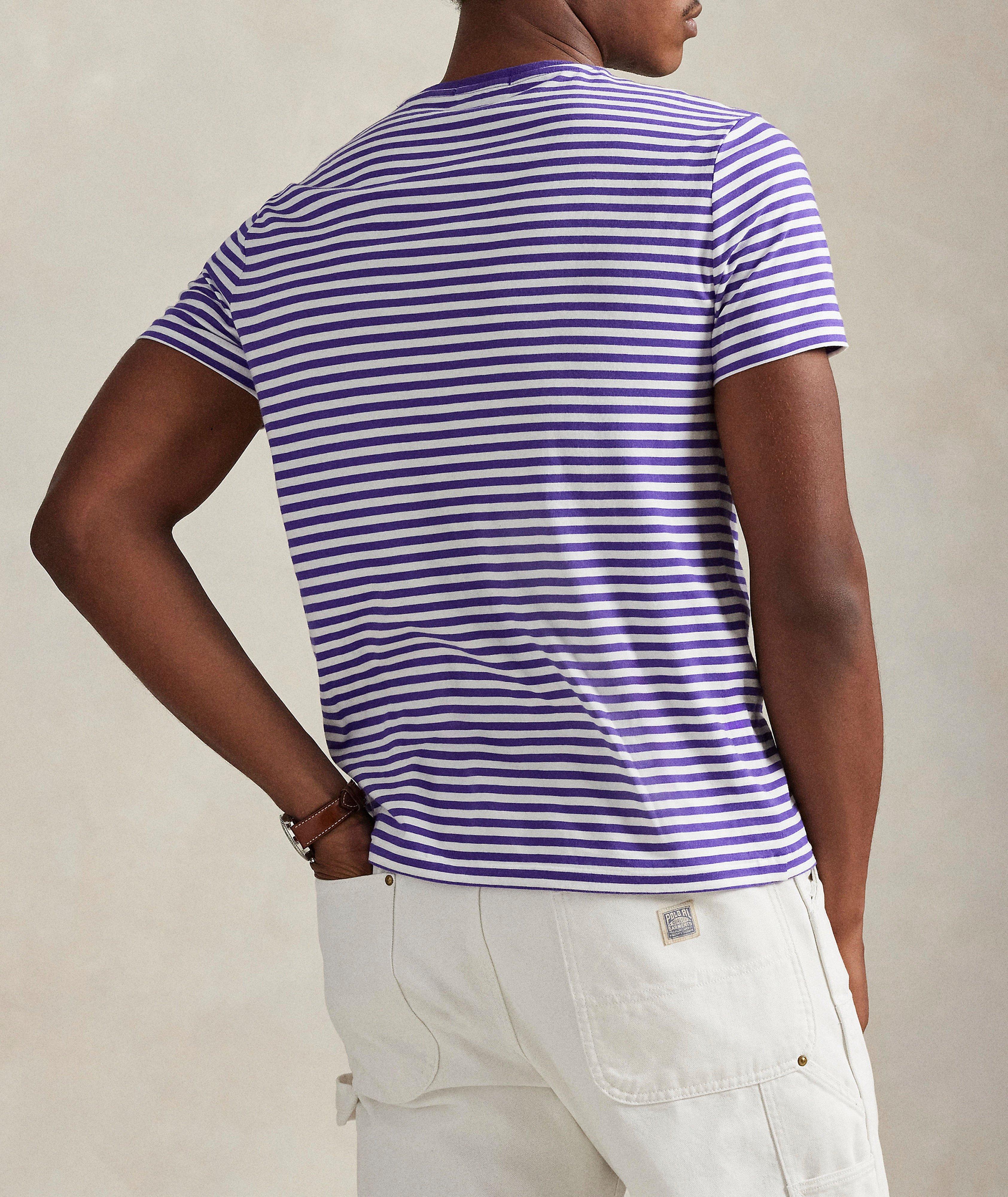 Classic-Fit Striped Jersey T-Shirt image 2