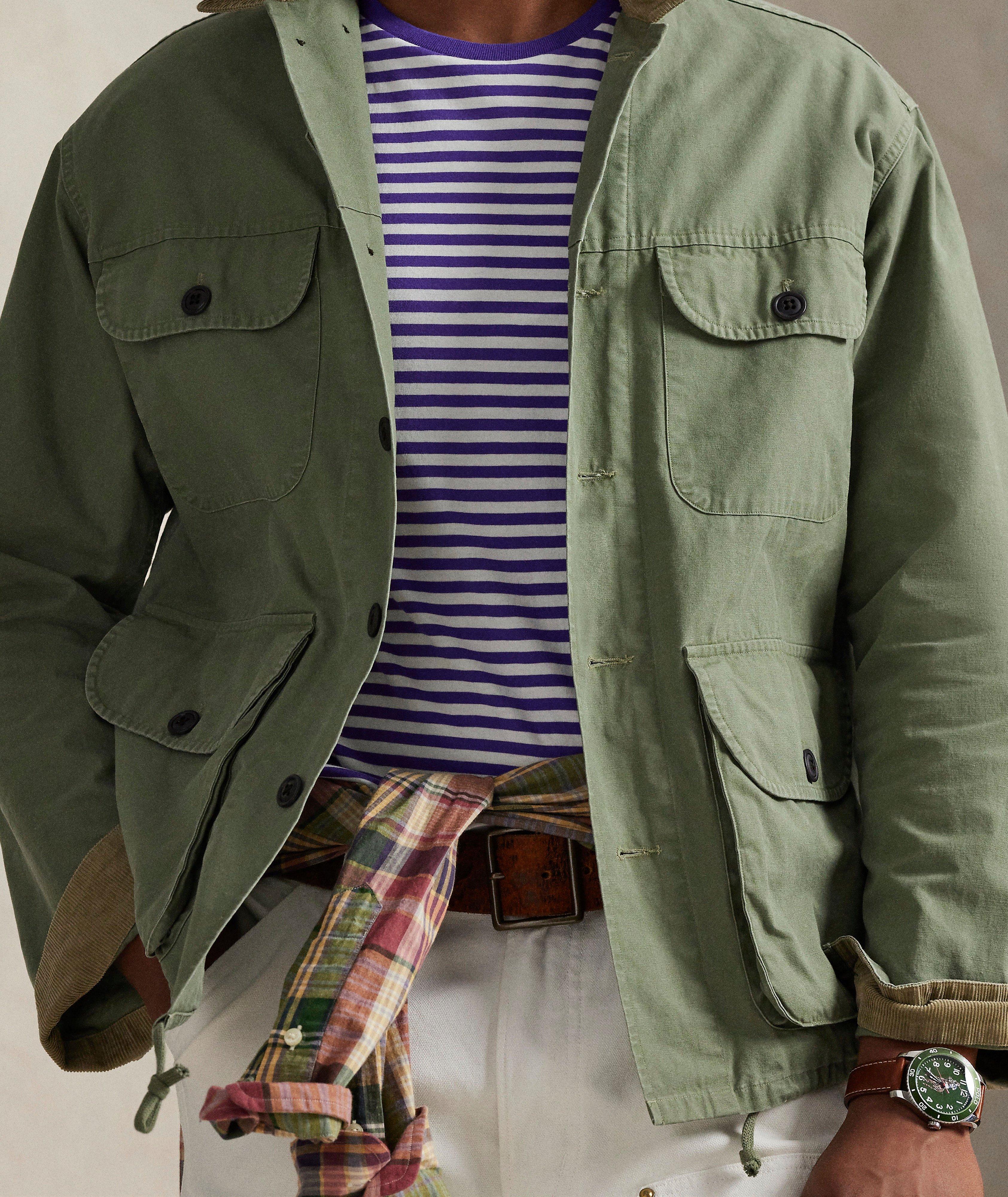 Classic-Fit Striped Jersey T-Shirt image 4