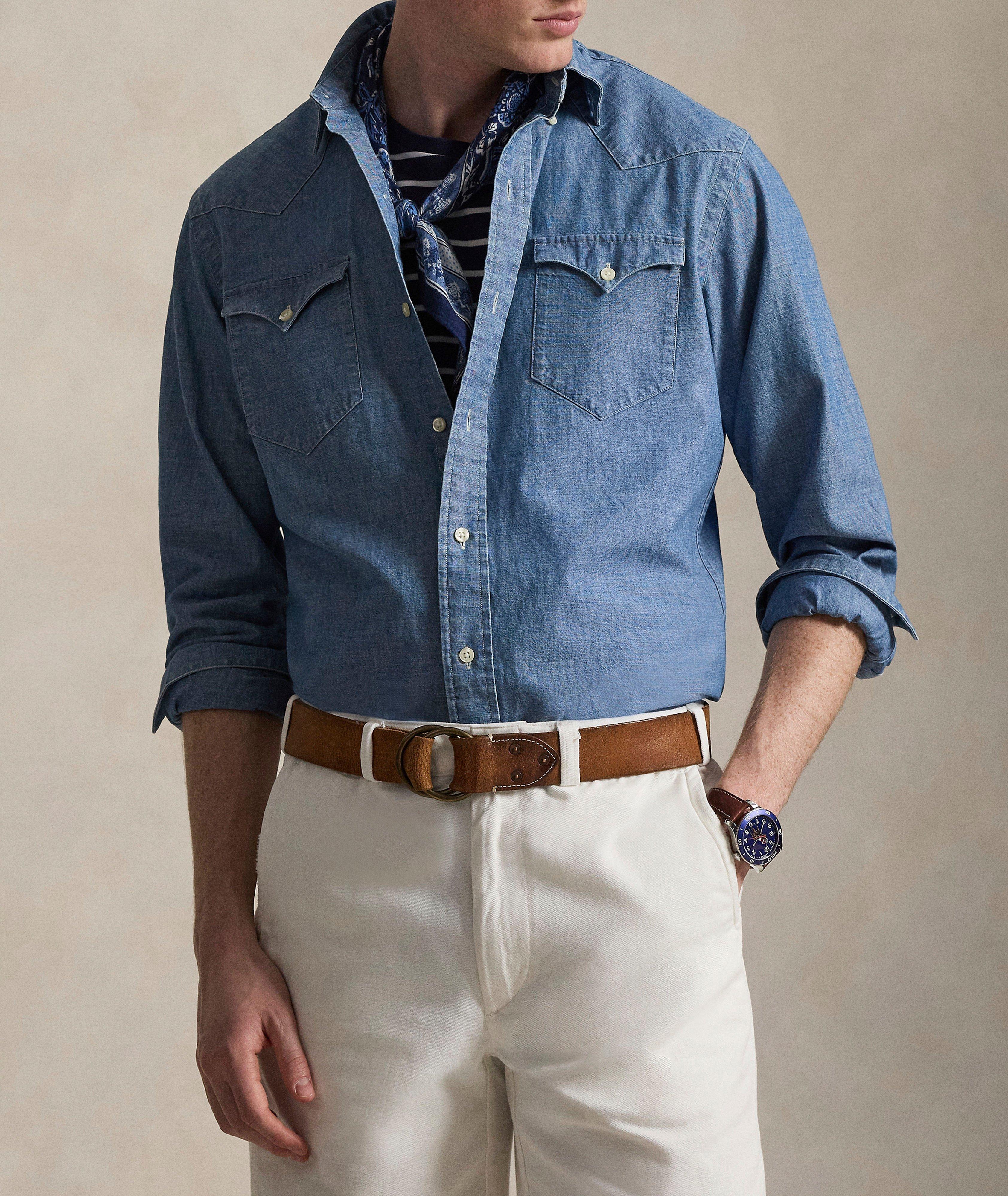 Chambray Western Shirt image 1