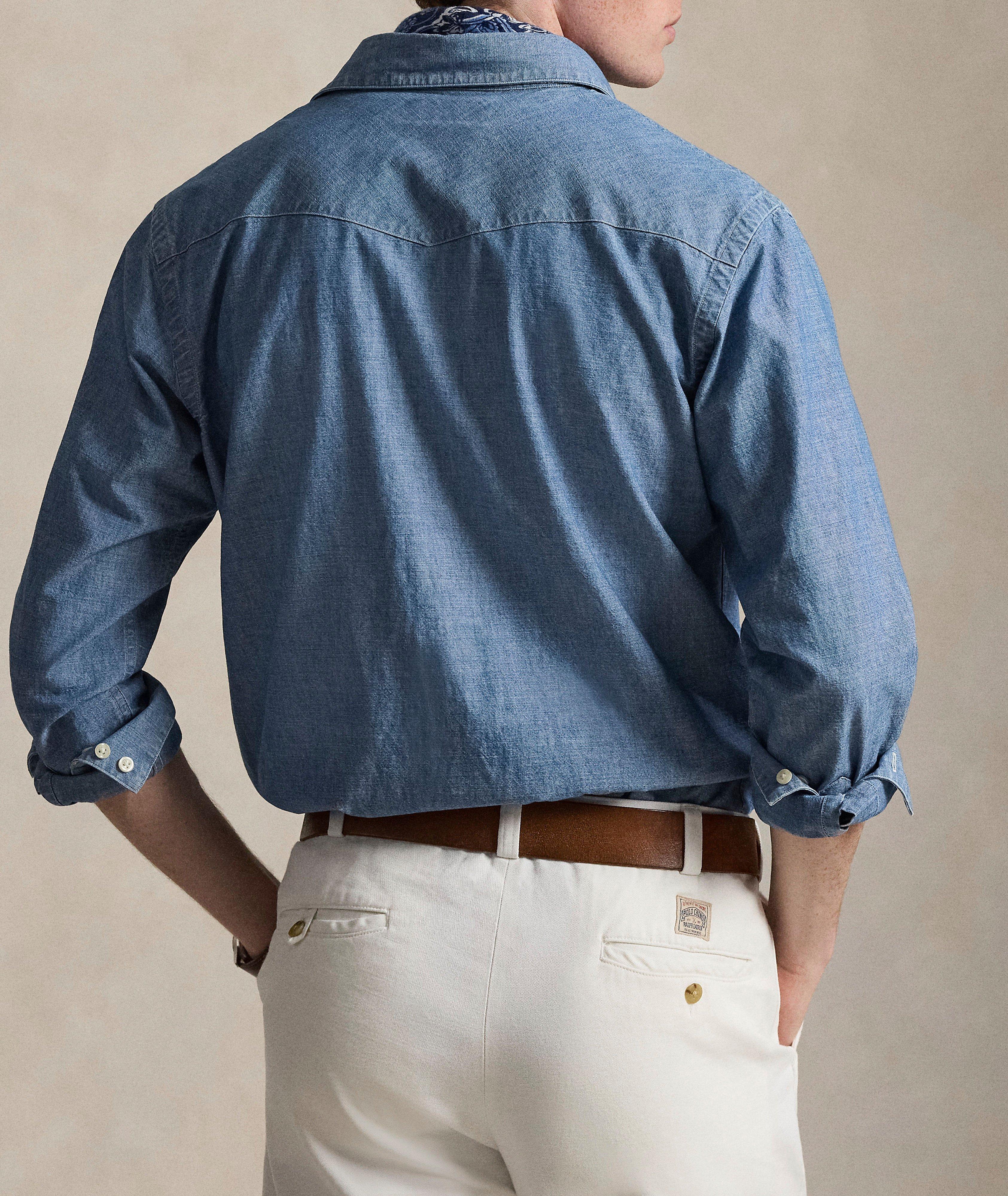 Chambray Western Shirt image 2