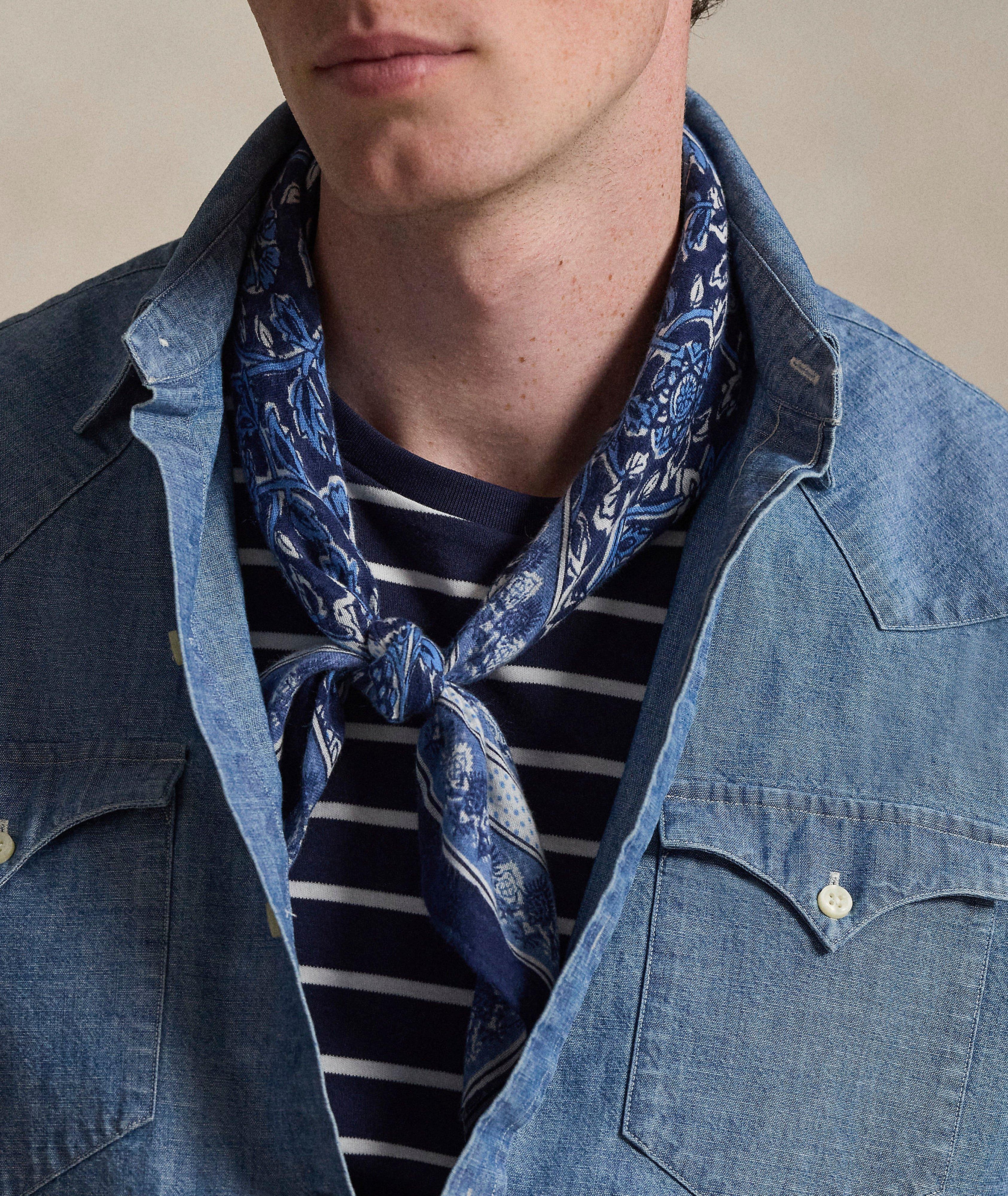 Chambray Western Shirt image 3