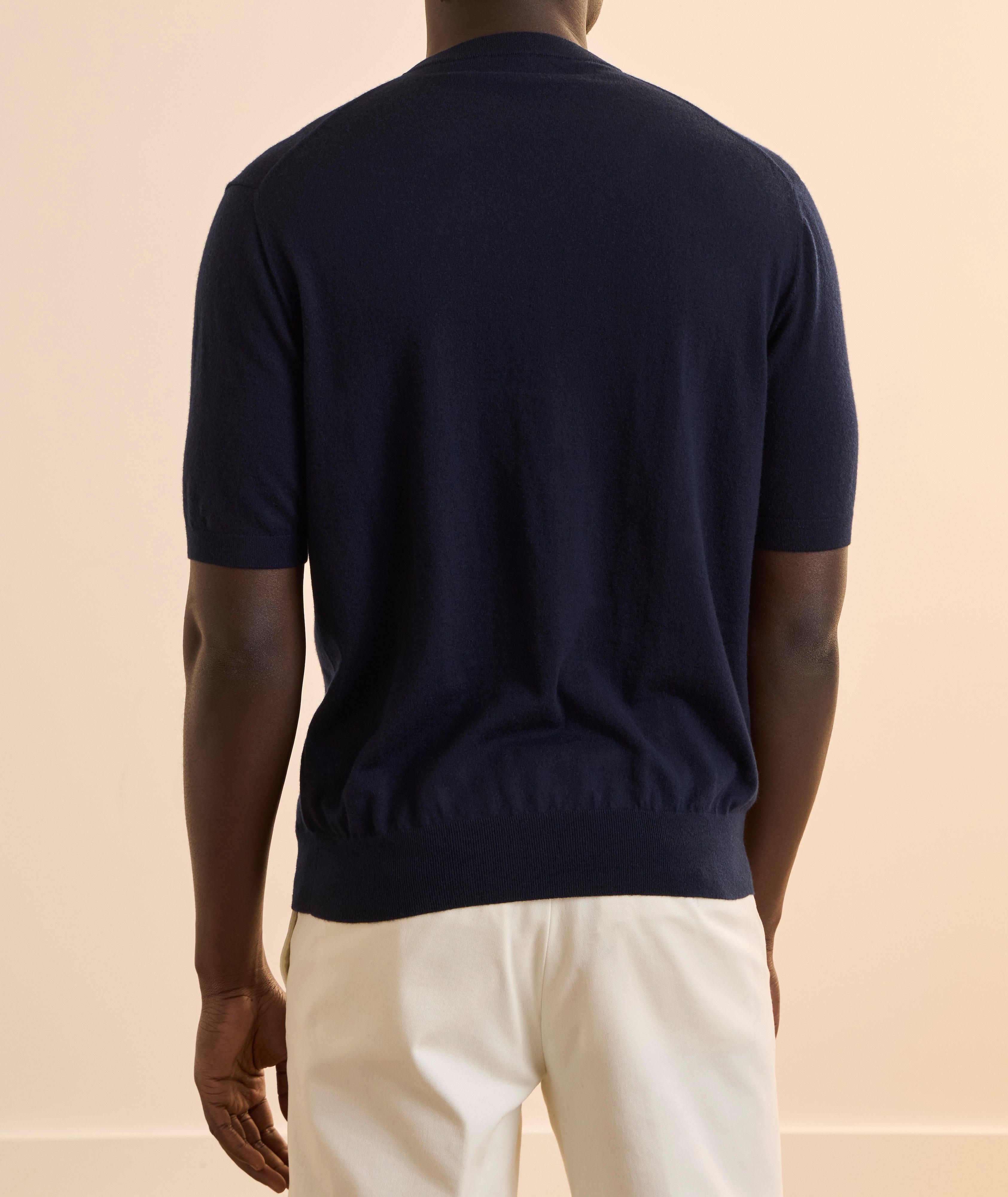 Cashmere-Blend Knit T-Shirt  image 2