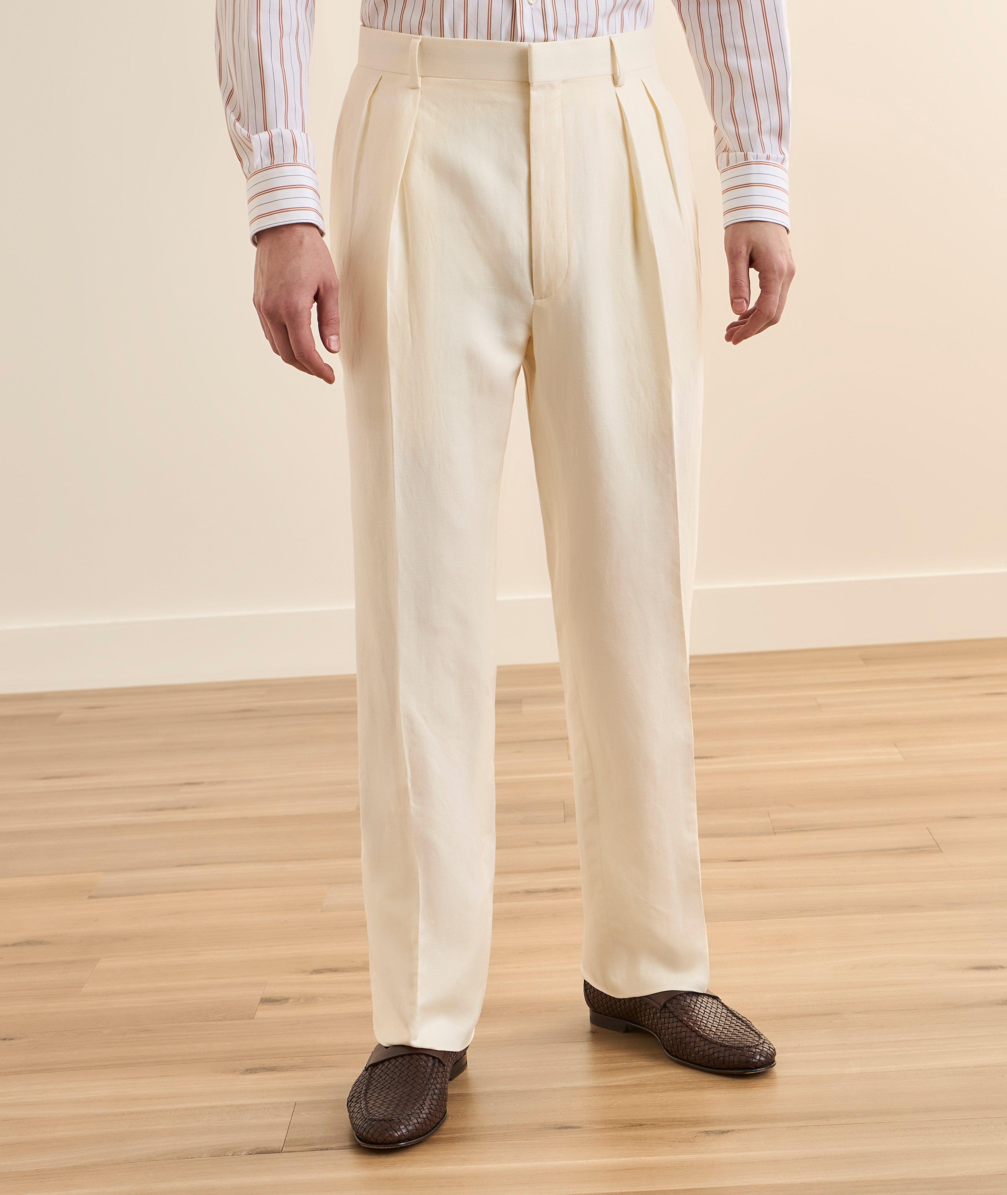 Glenn Silk-Linen Pants image 2