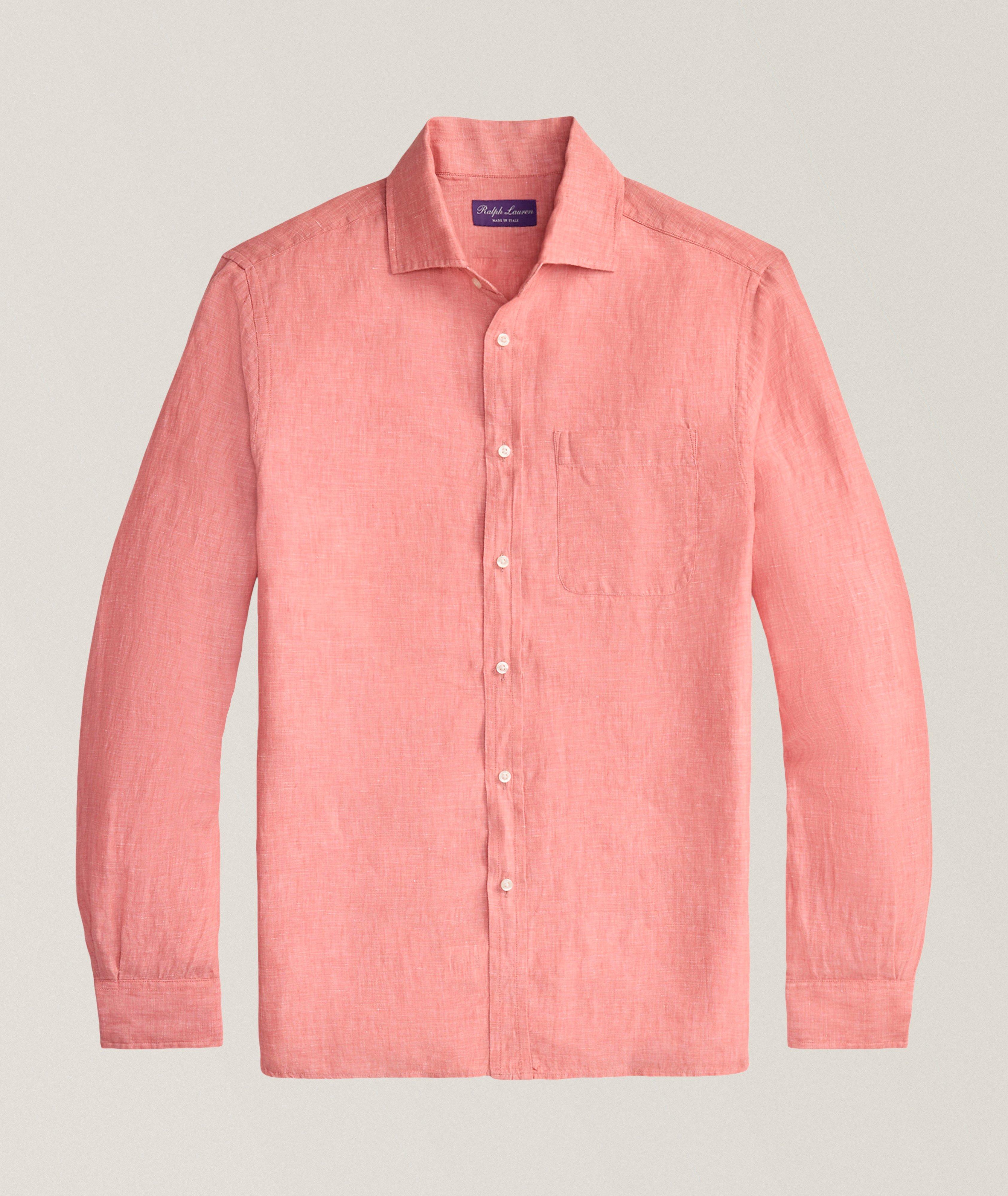Ralph Lauren Purple Label Cooper Washed Chambray Shirt | Casual