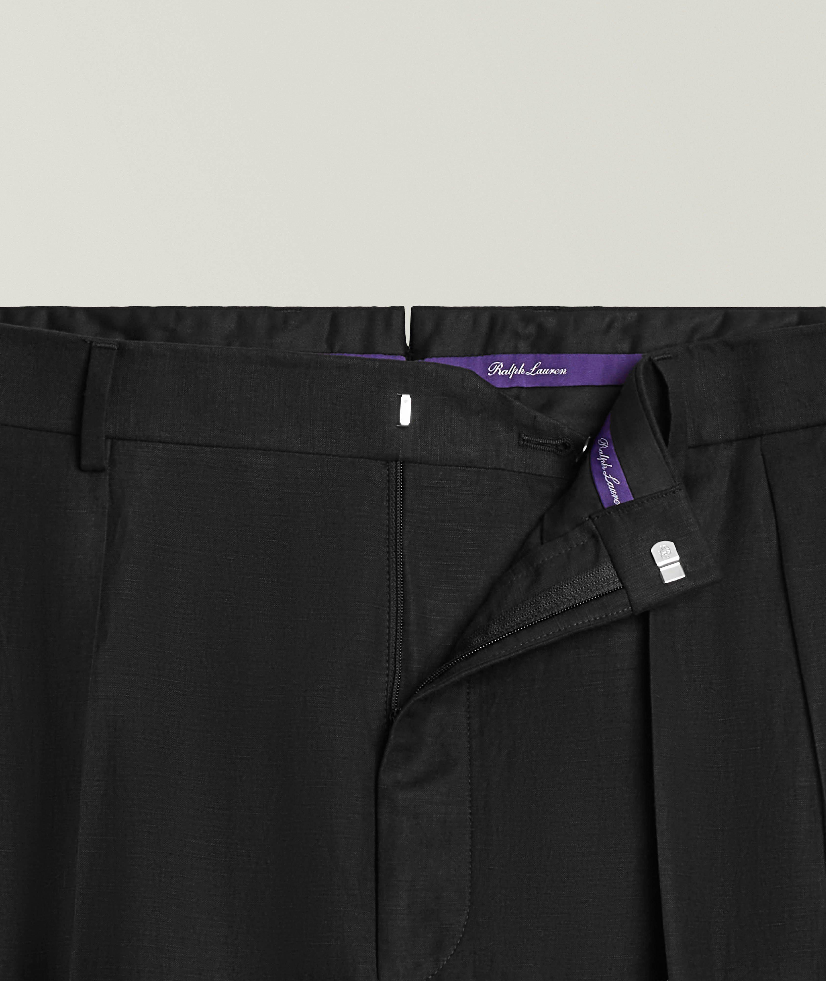Glenn Silk-Linen Pants image 1