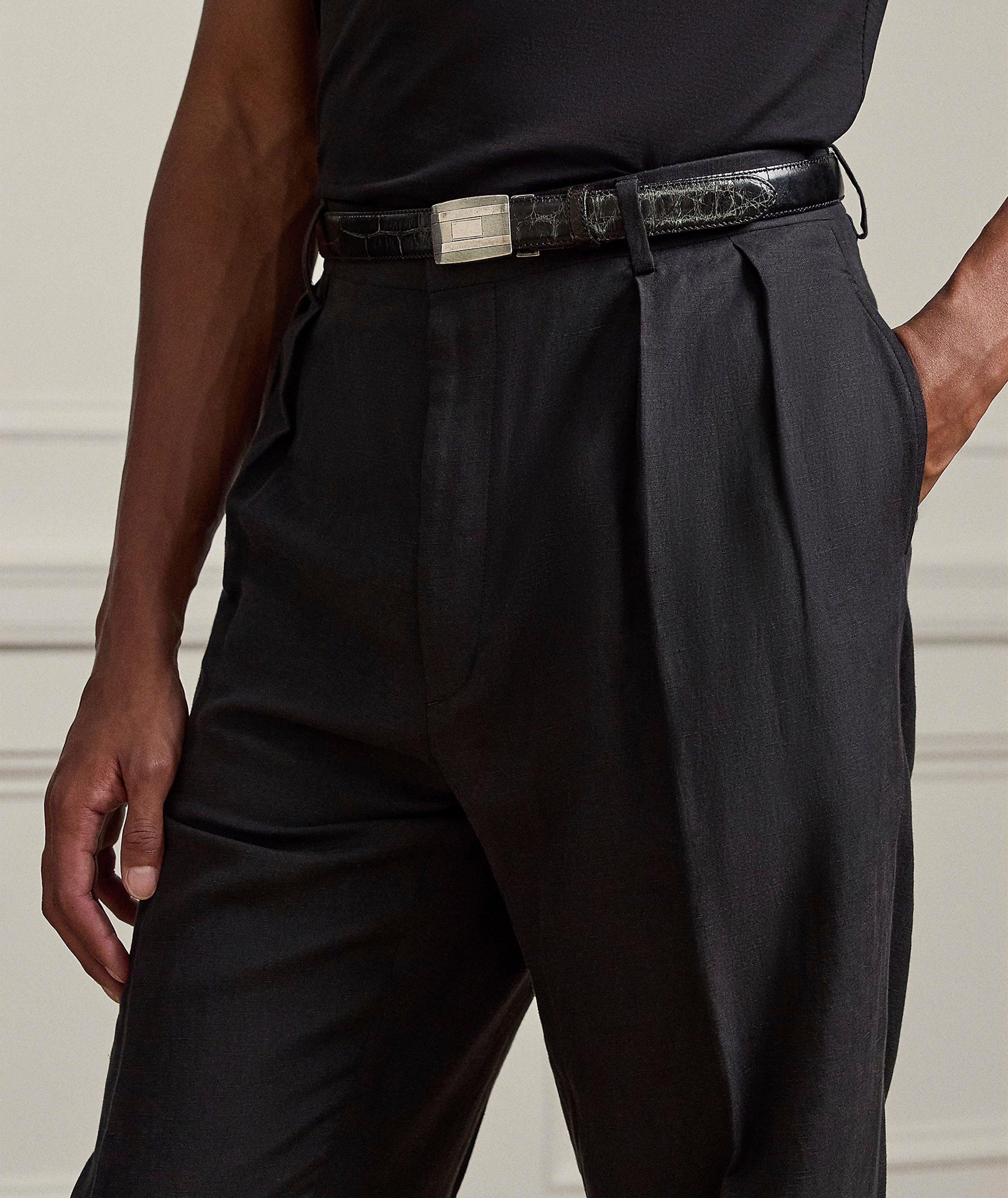 Glenn Silk-Linen Pants image 4