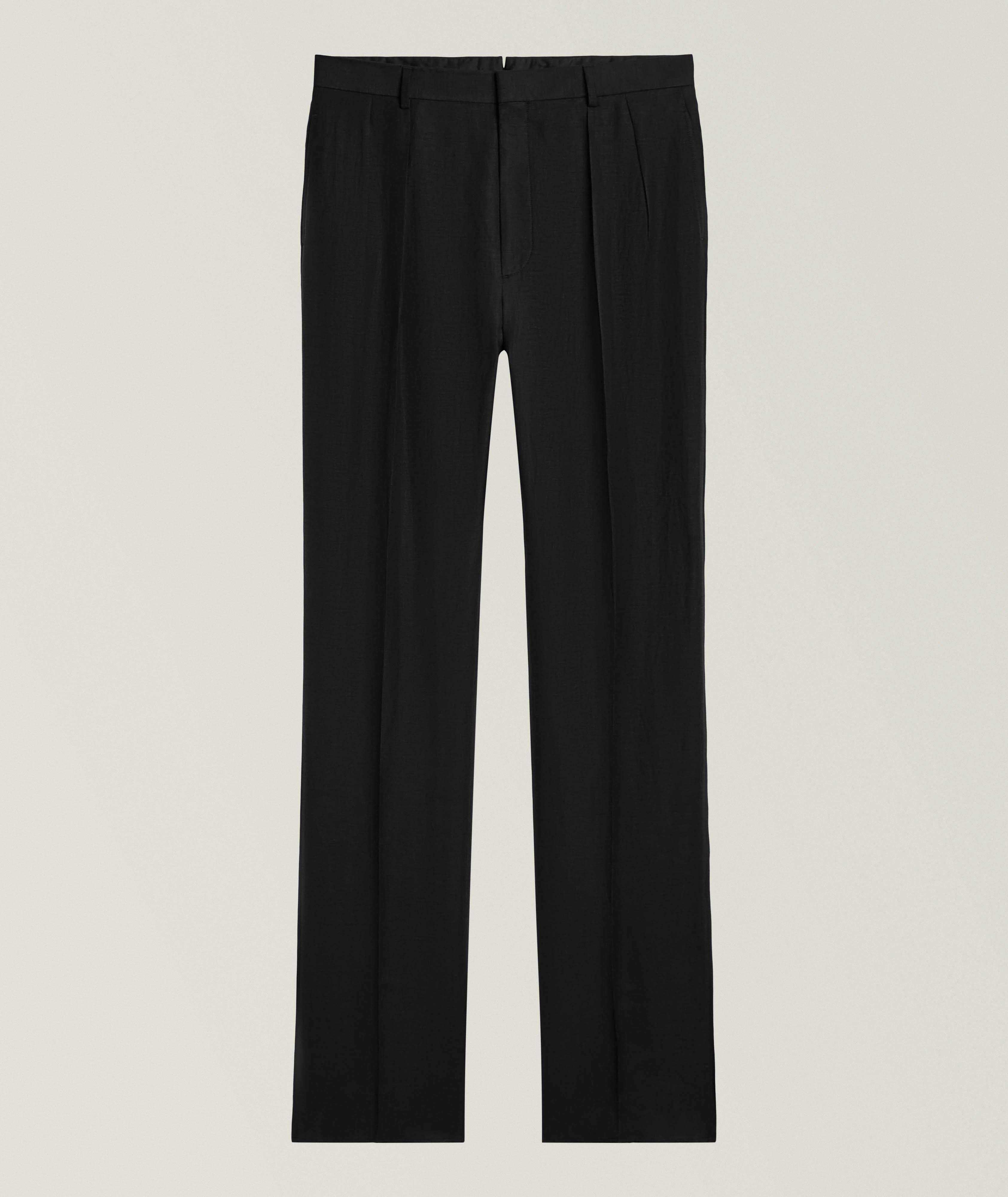 Glenn Silk-Linen Pants image 0