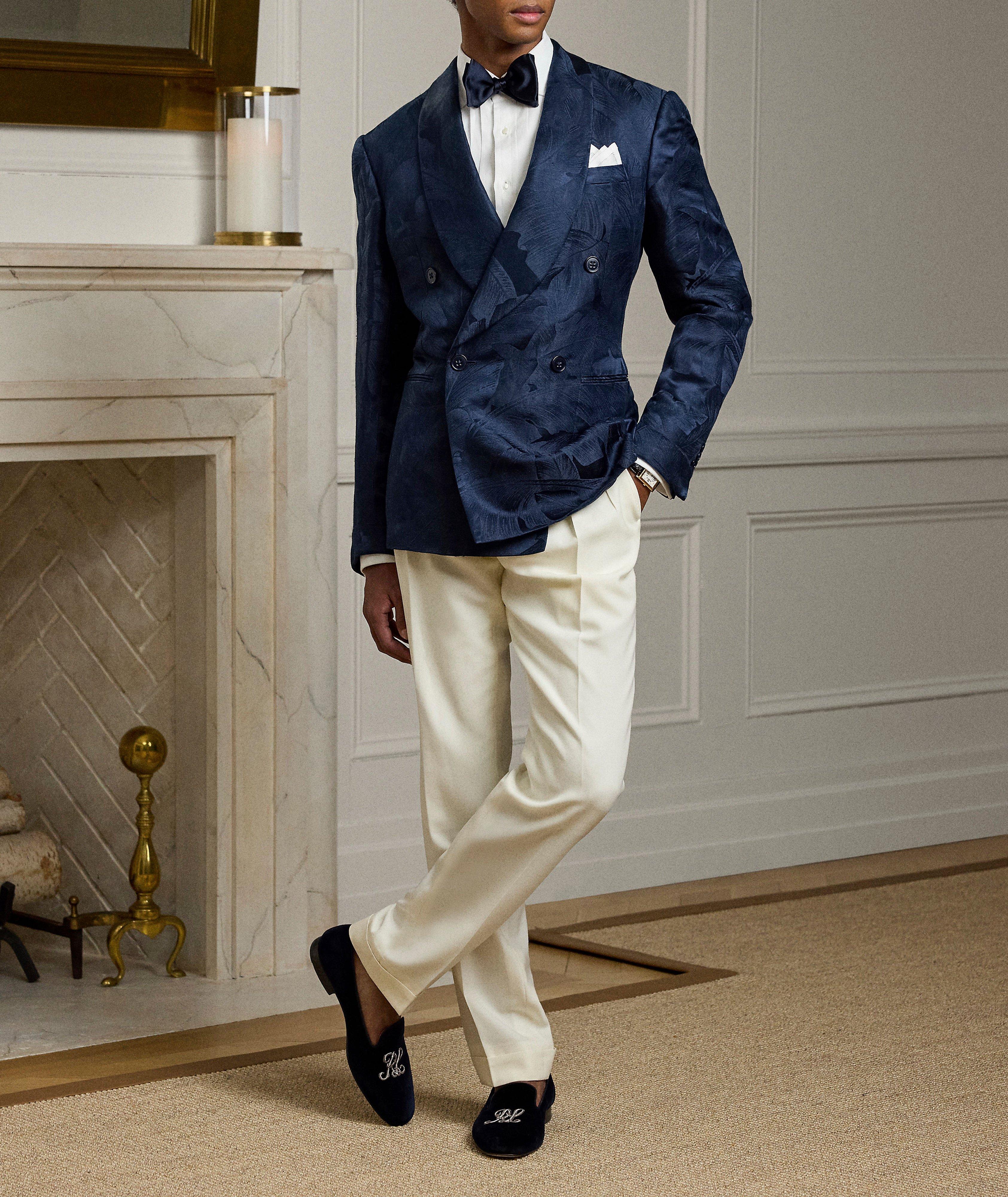 French Cuff Linen Tuxedo Shirt image 4