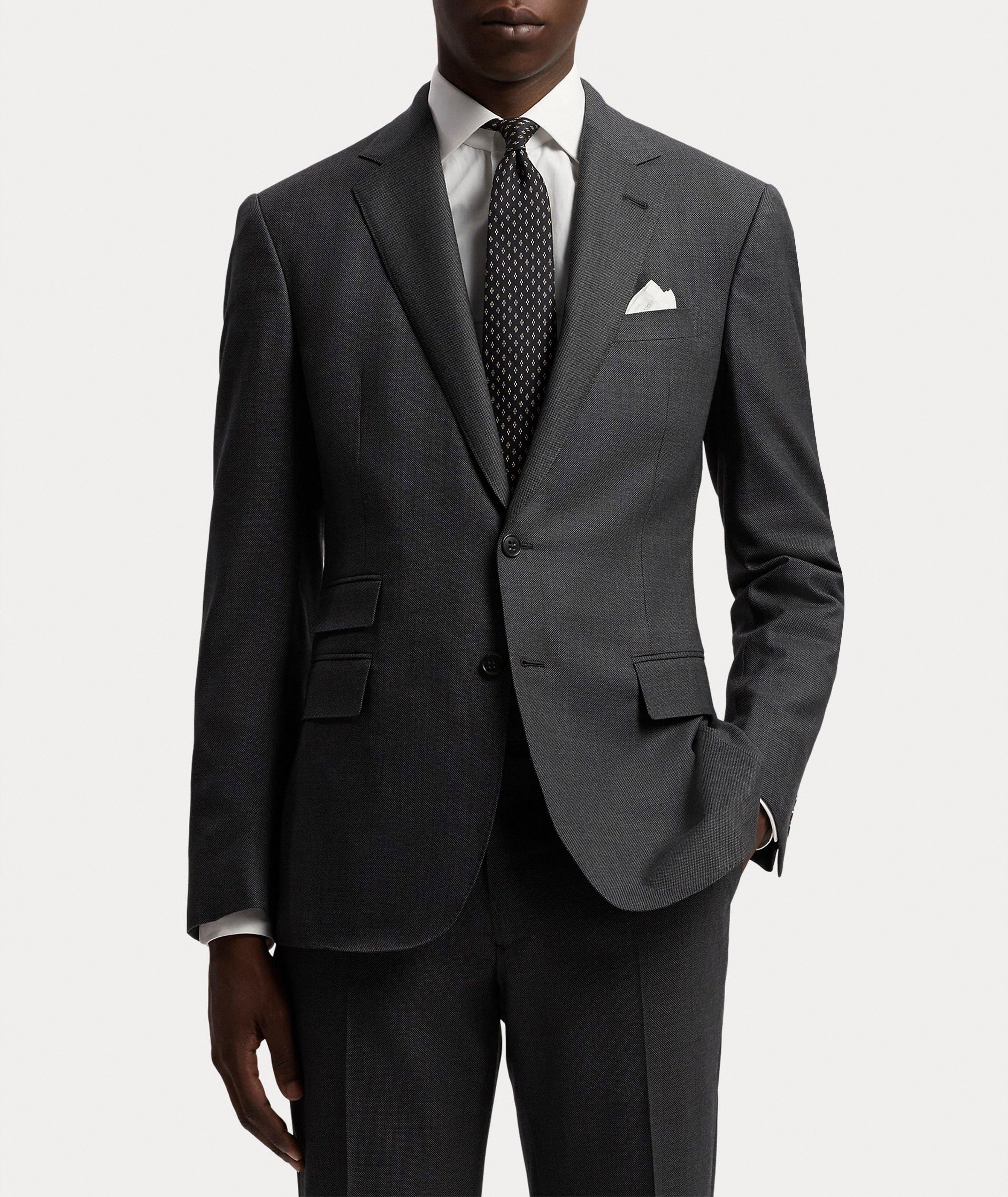 Birdseye Wool-Blend Suit image 1