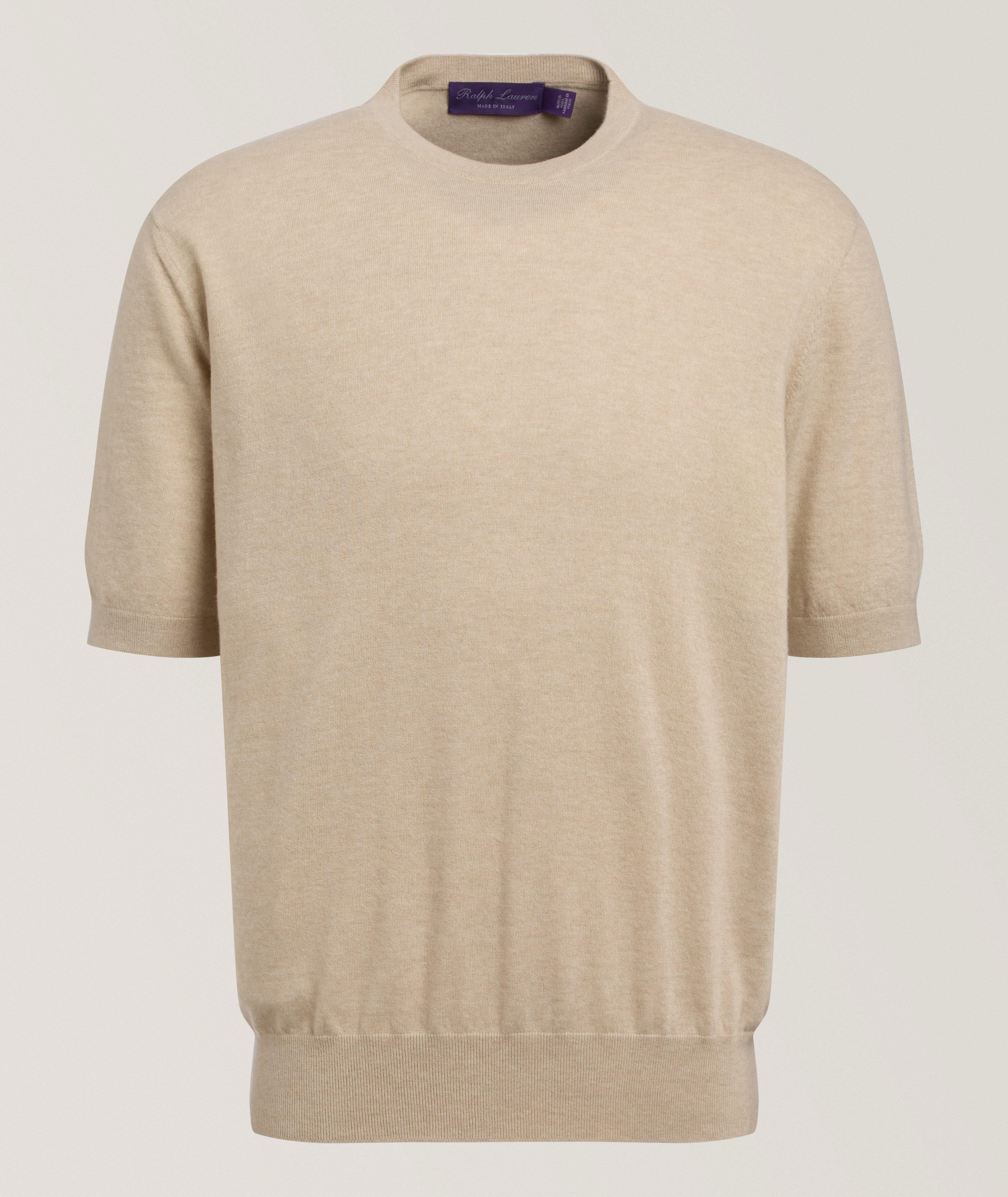 Cashmere Jersey Knit T-Shirt  image 0