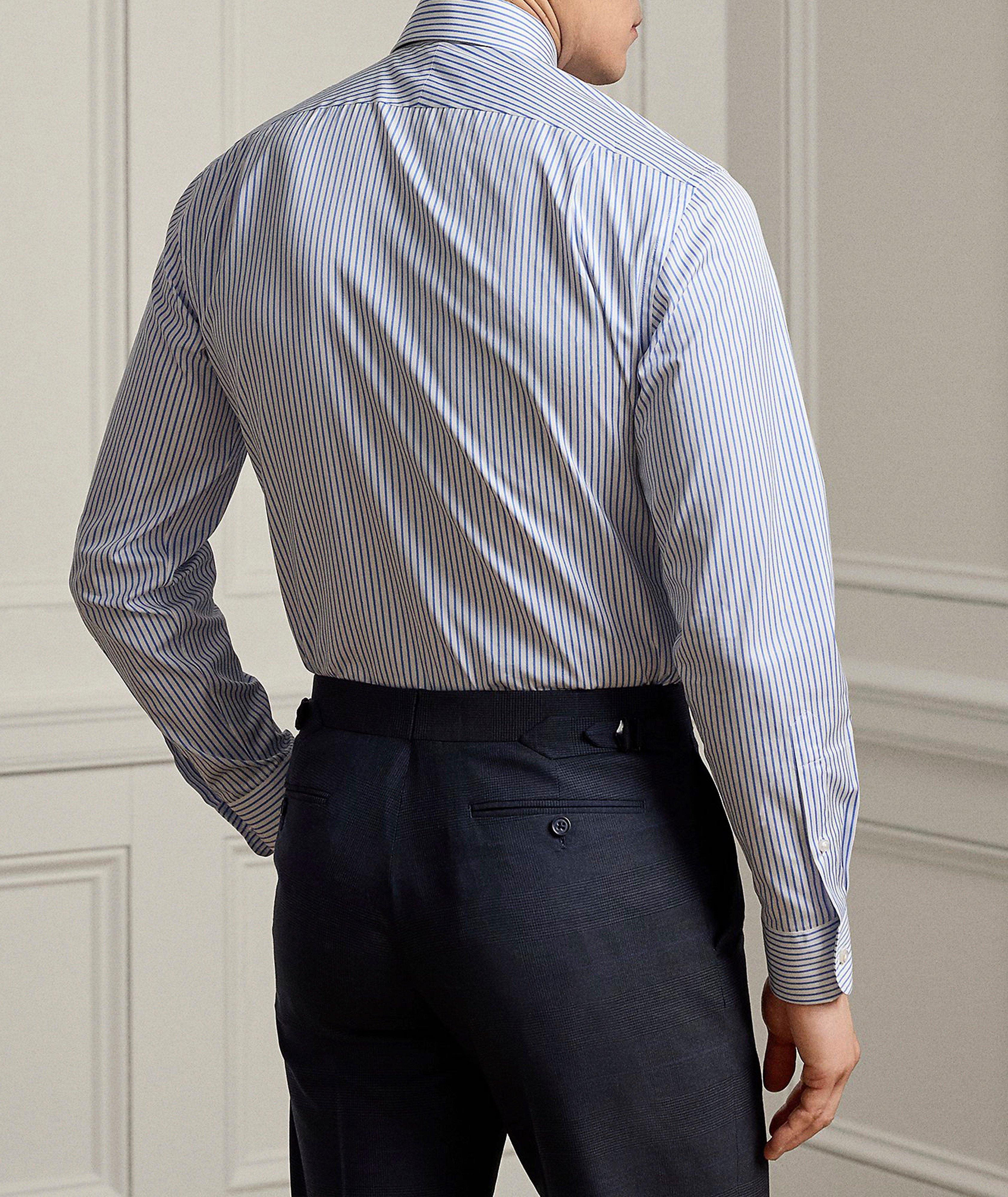 Striped Twill Dress Shirt image 2