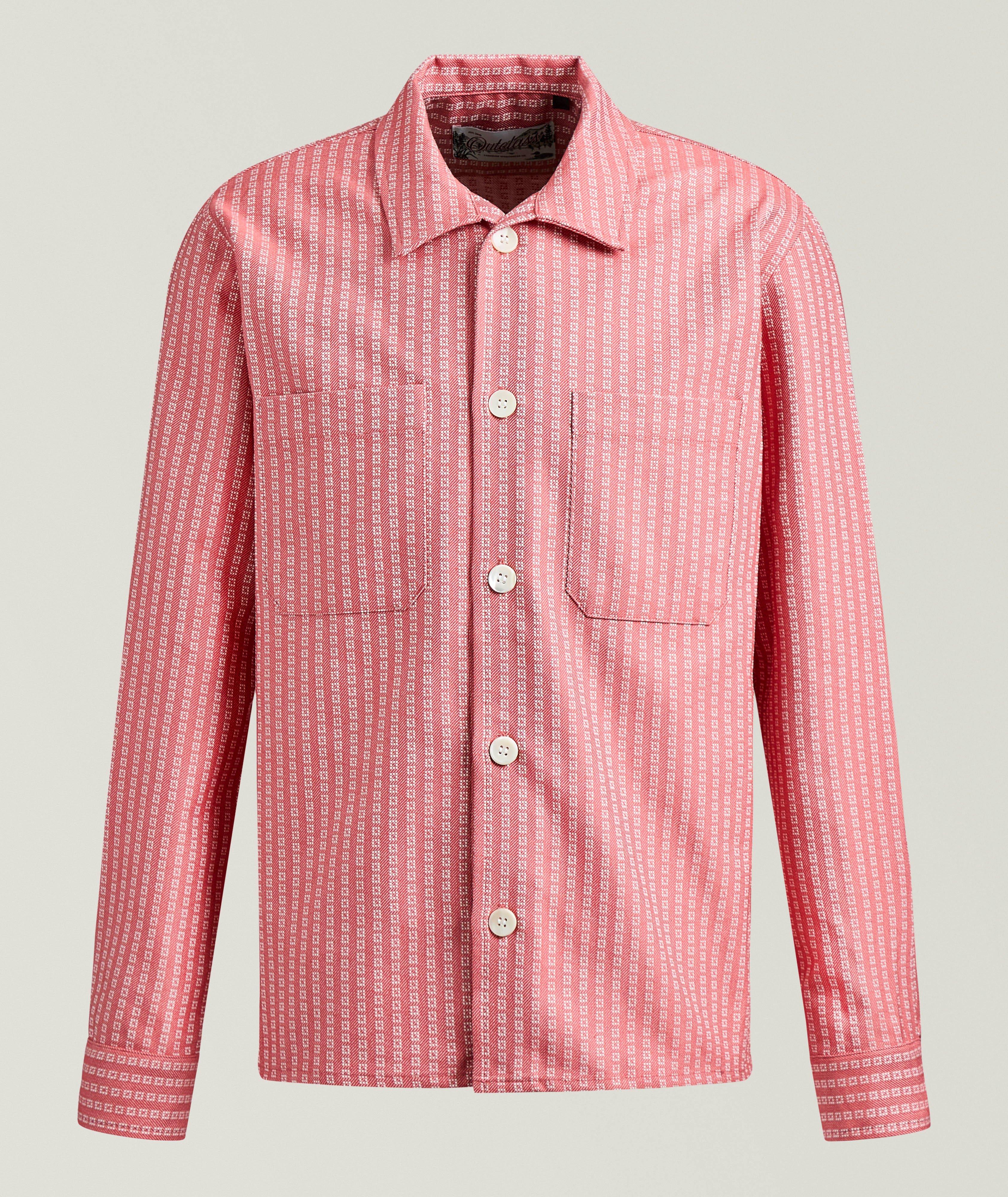 Outclass Surchemise denim jacquard