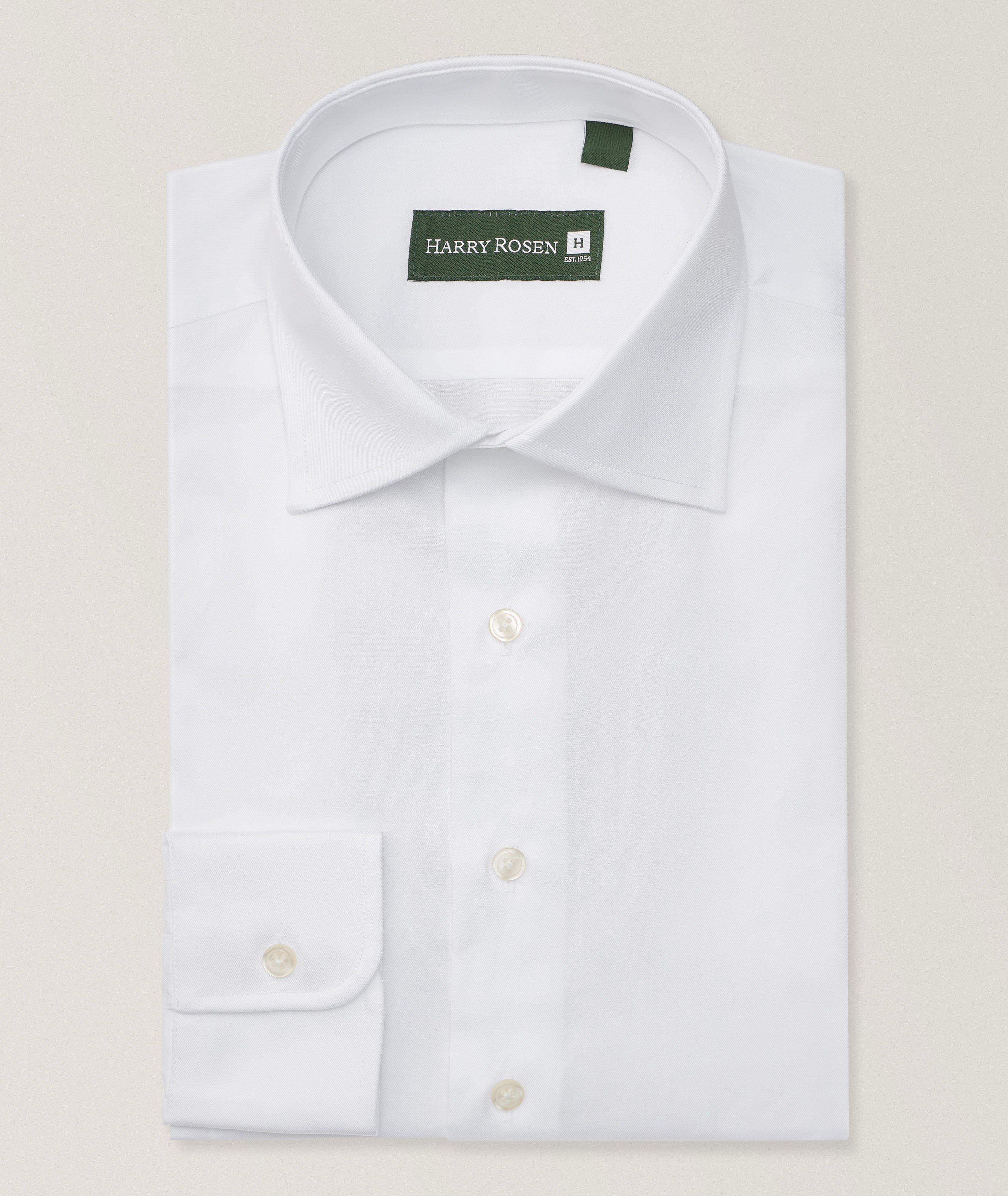 Harry Rosen 1954 Natural Stretch Fine Twill Dress Shirt