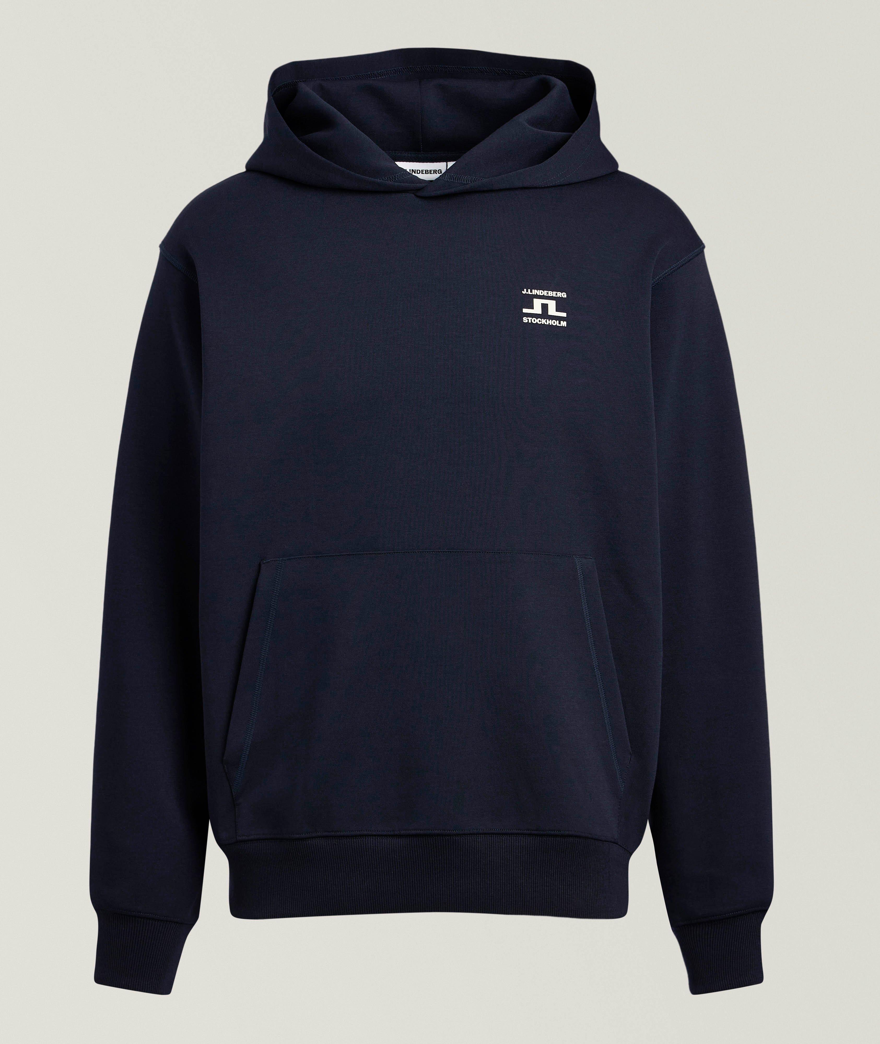 J.Lindeberg Club Printed Hooded Sweatshirt 