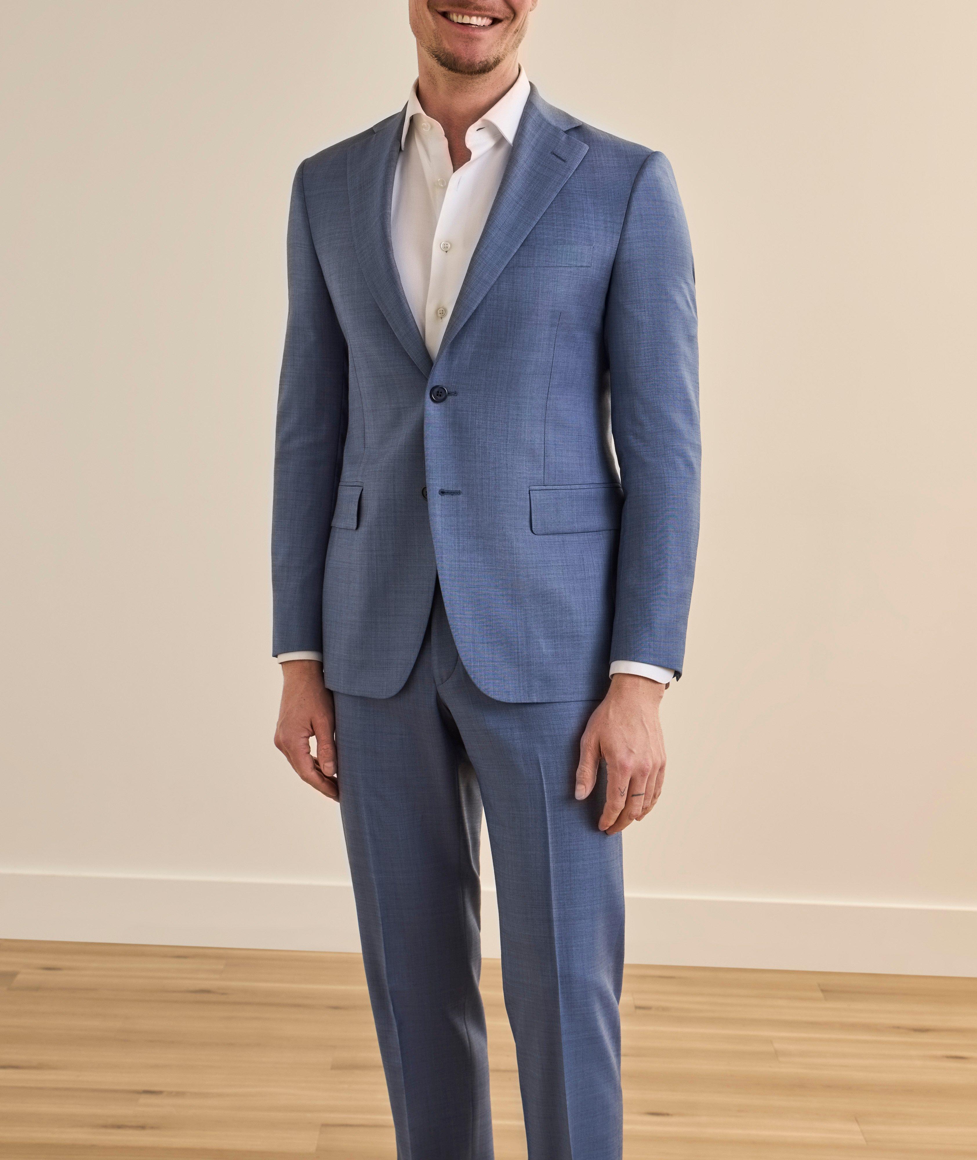 Sharkskin Super 110s Wool Suit image 1