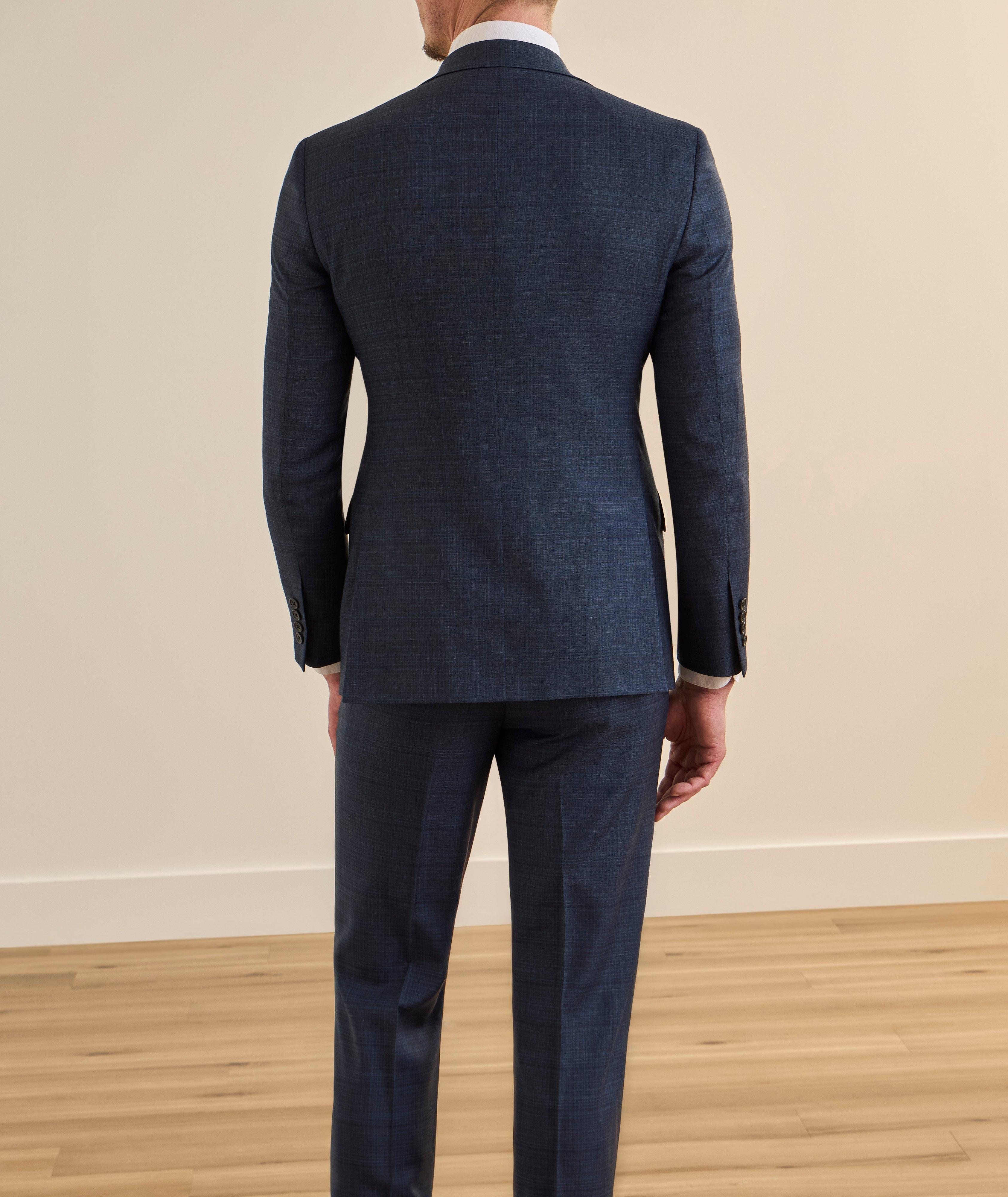 Plaid Super 110s Wool Suit image 2