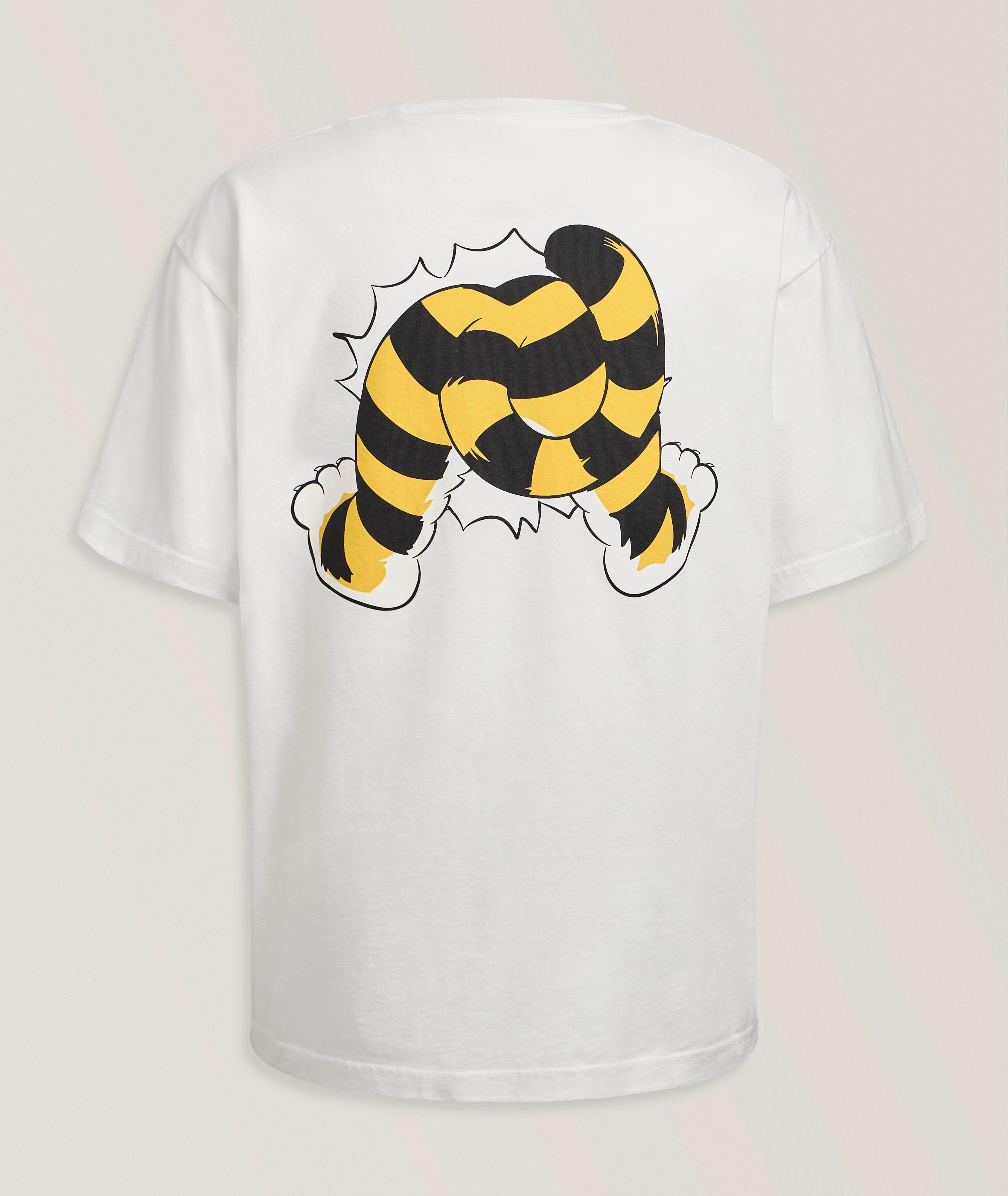 Wild Tiger Oversized Graphic T-Shirt image 1
