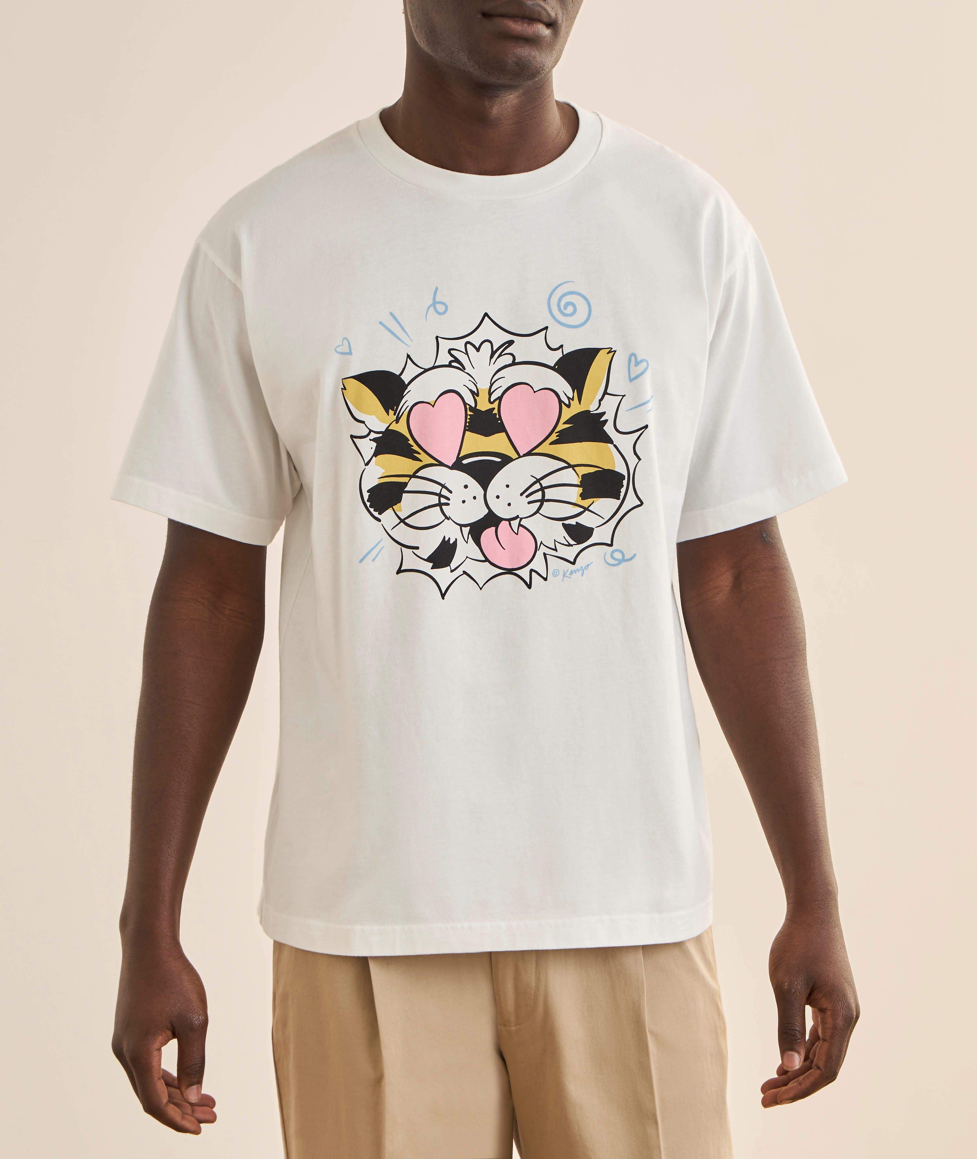 Wild Tiger Oversized Graphic T-Shirt image 2