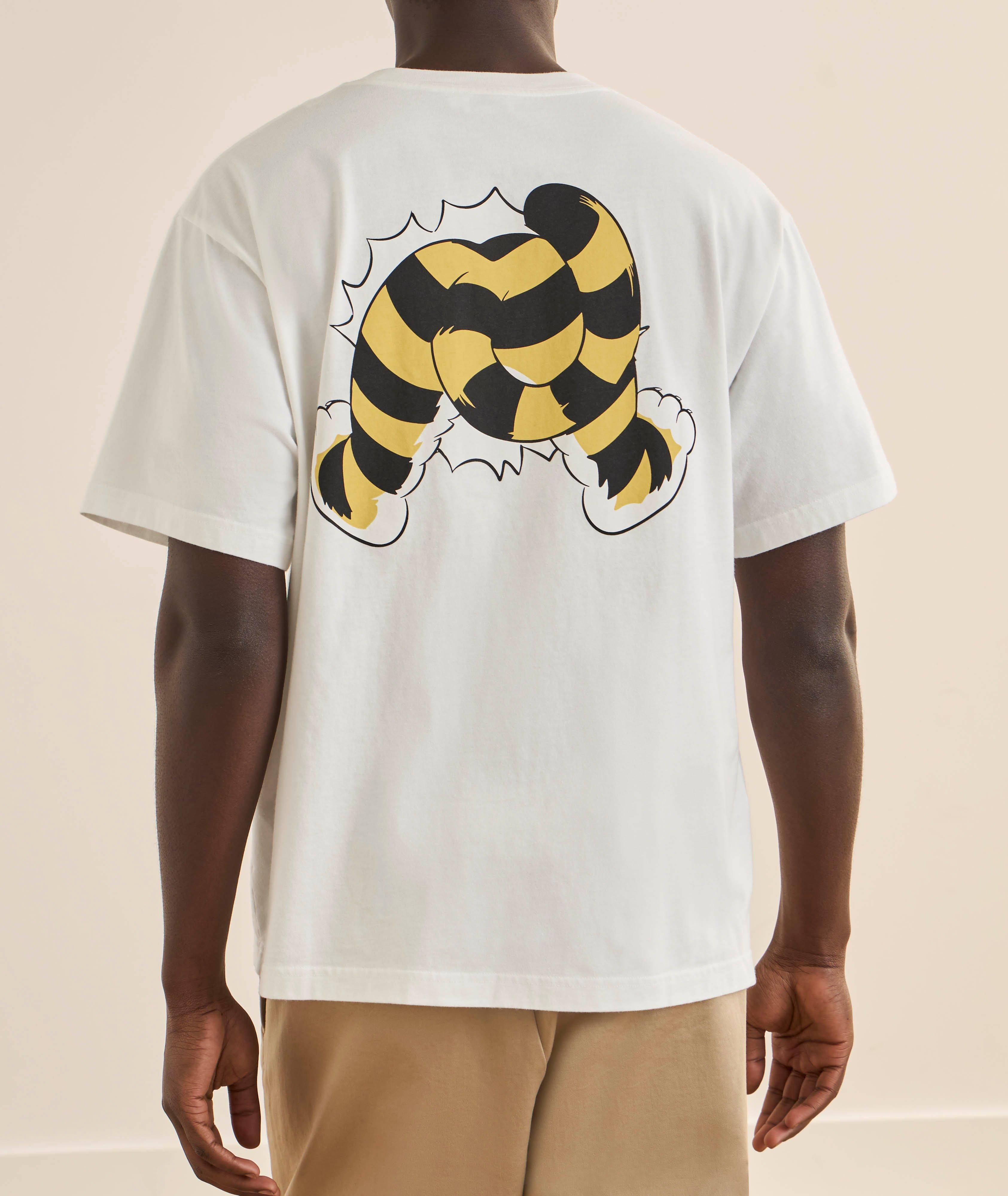 Wild Tiger Oversized Graphic T-Shirt image 3