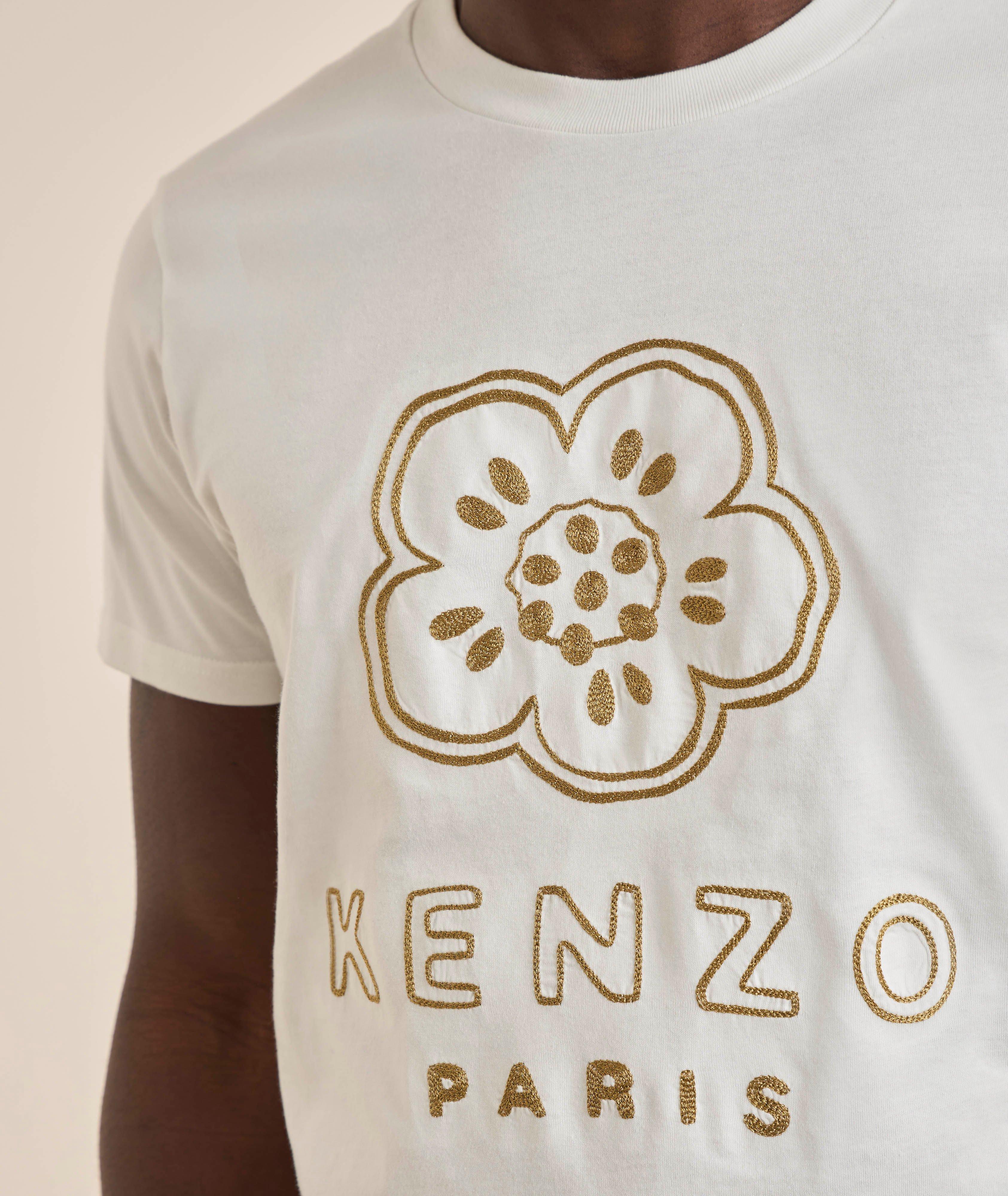 T-shirt coton brodé Boke Flower image 3