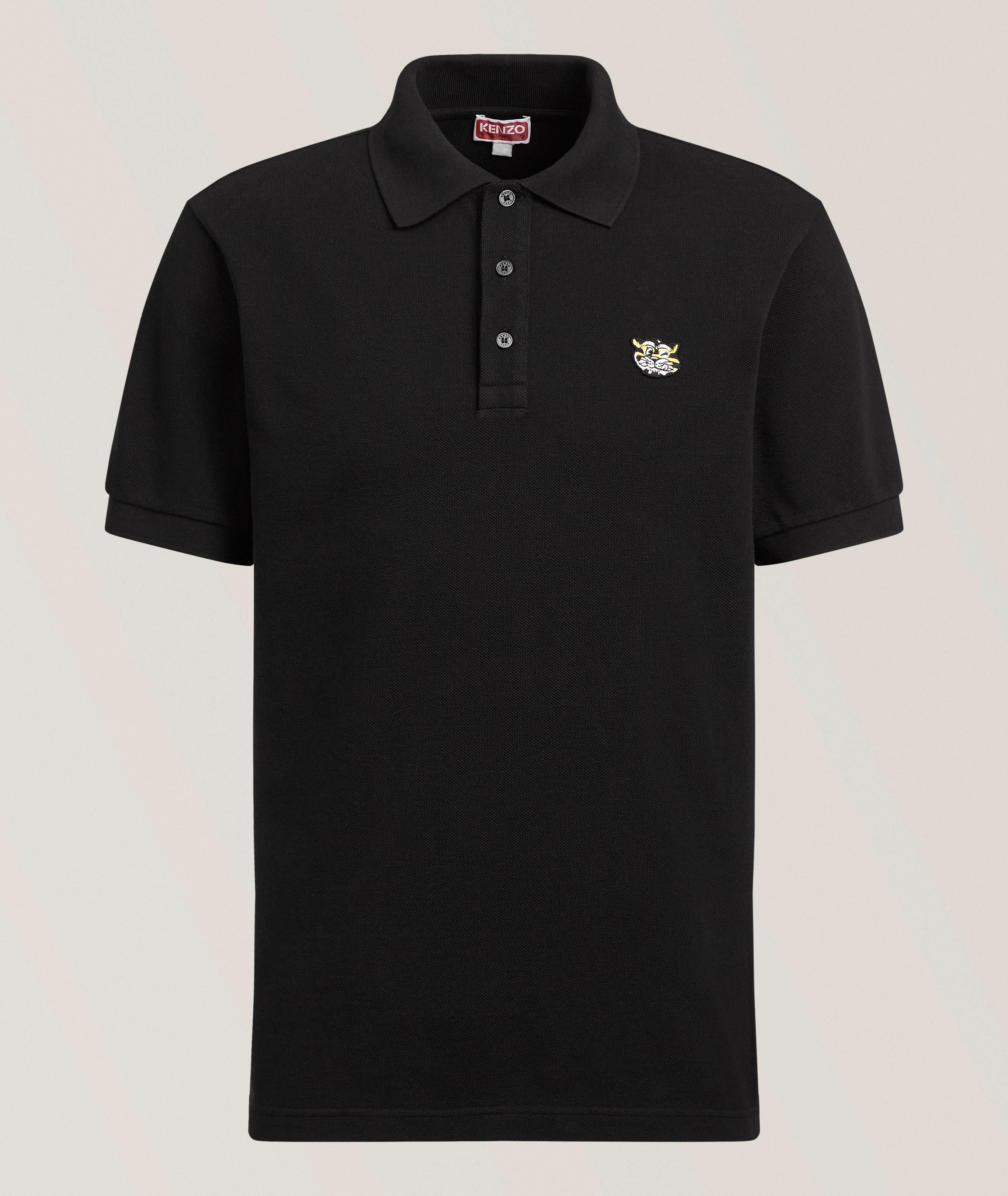 Wild Tiger Cotton Piqué Polo image 0