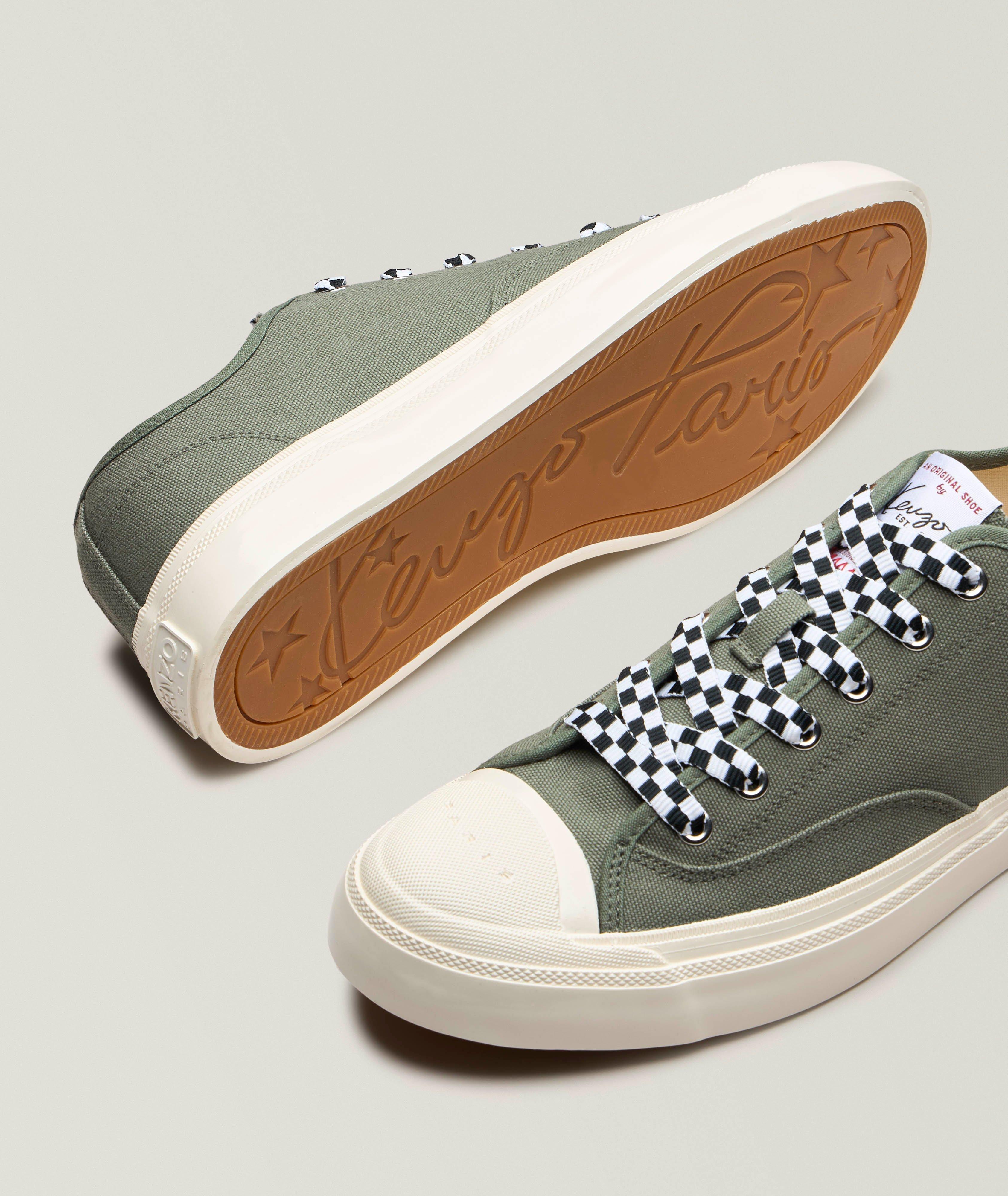 Hoshi Cotton Canvas Low-Top Sneakers image 3