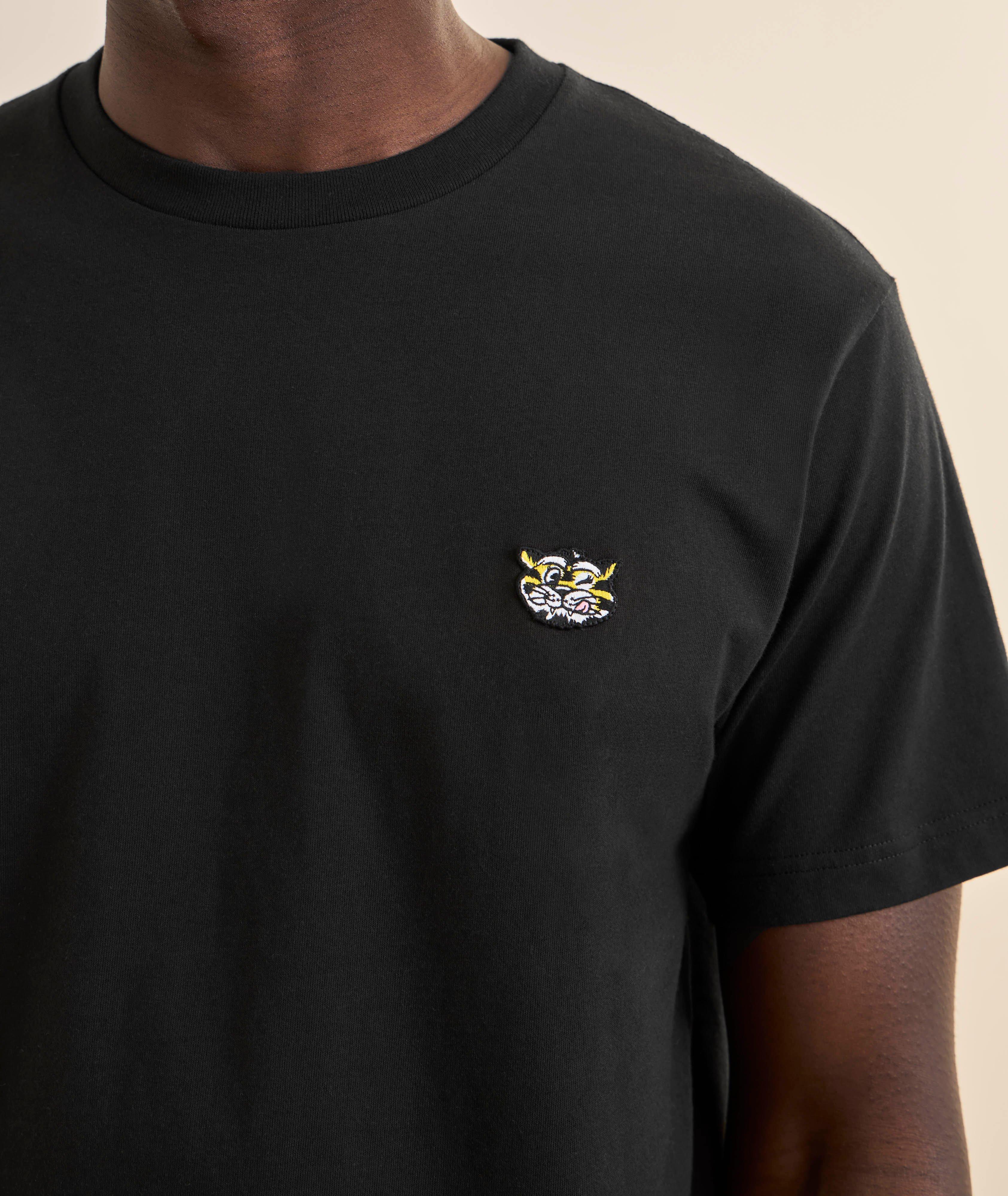 T-shirt coton brodé Wild Tiger image 3