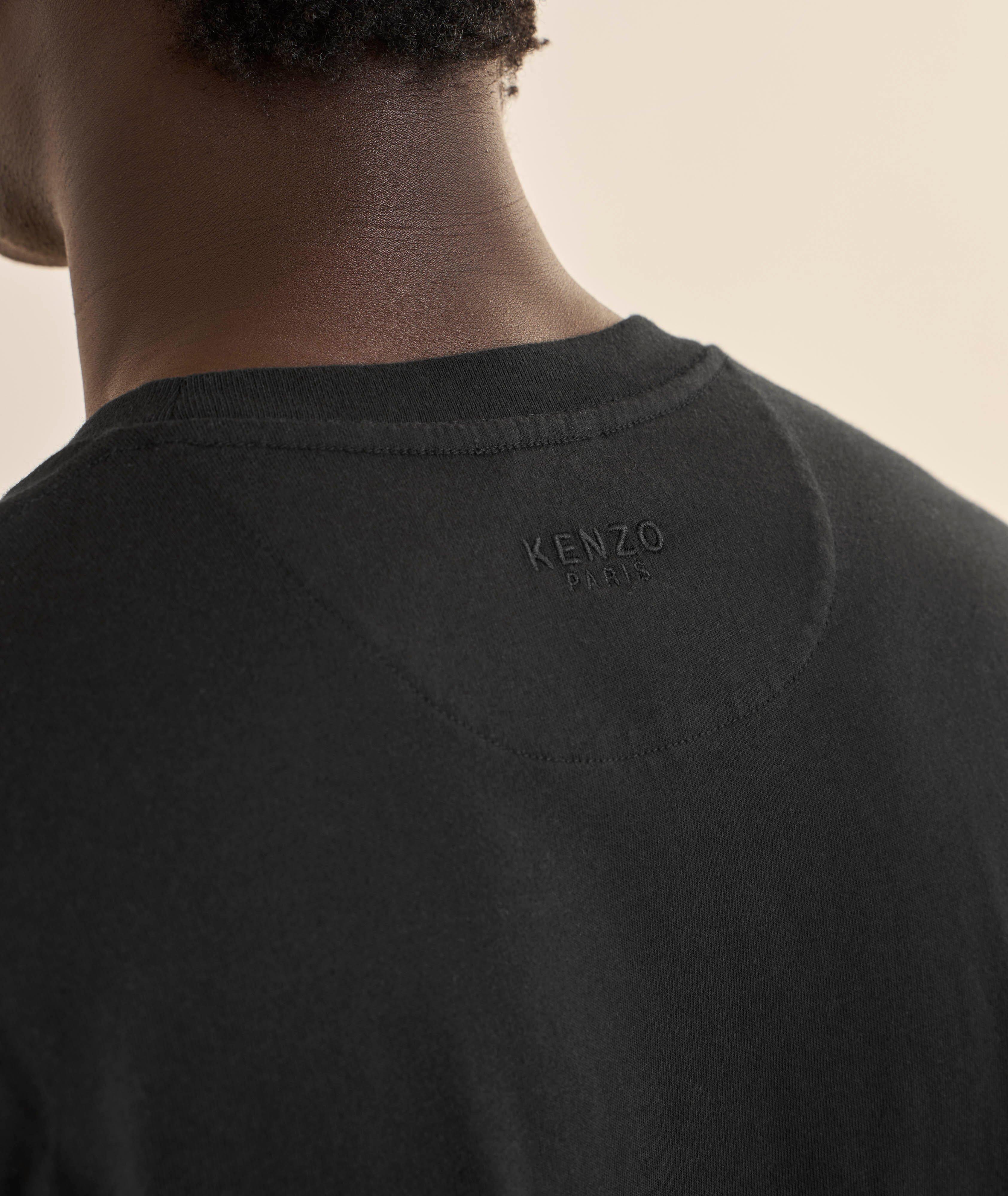 T-shirt coton brodé Wild Tiger image 4