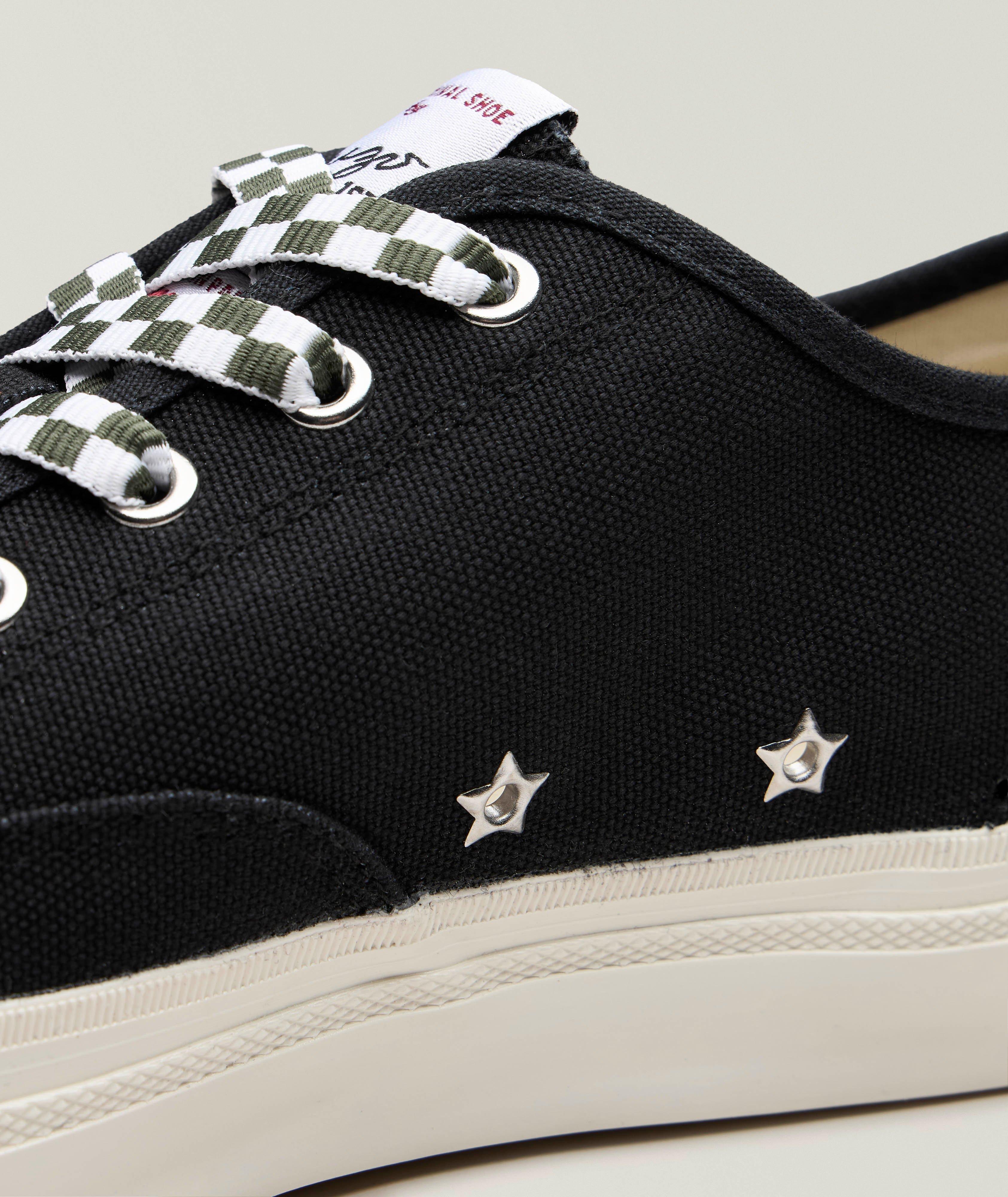 Hoshi Cotton Canvas Low-Top Sneakers image 2