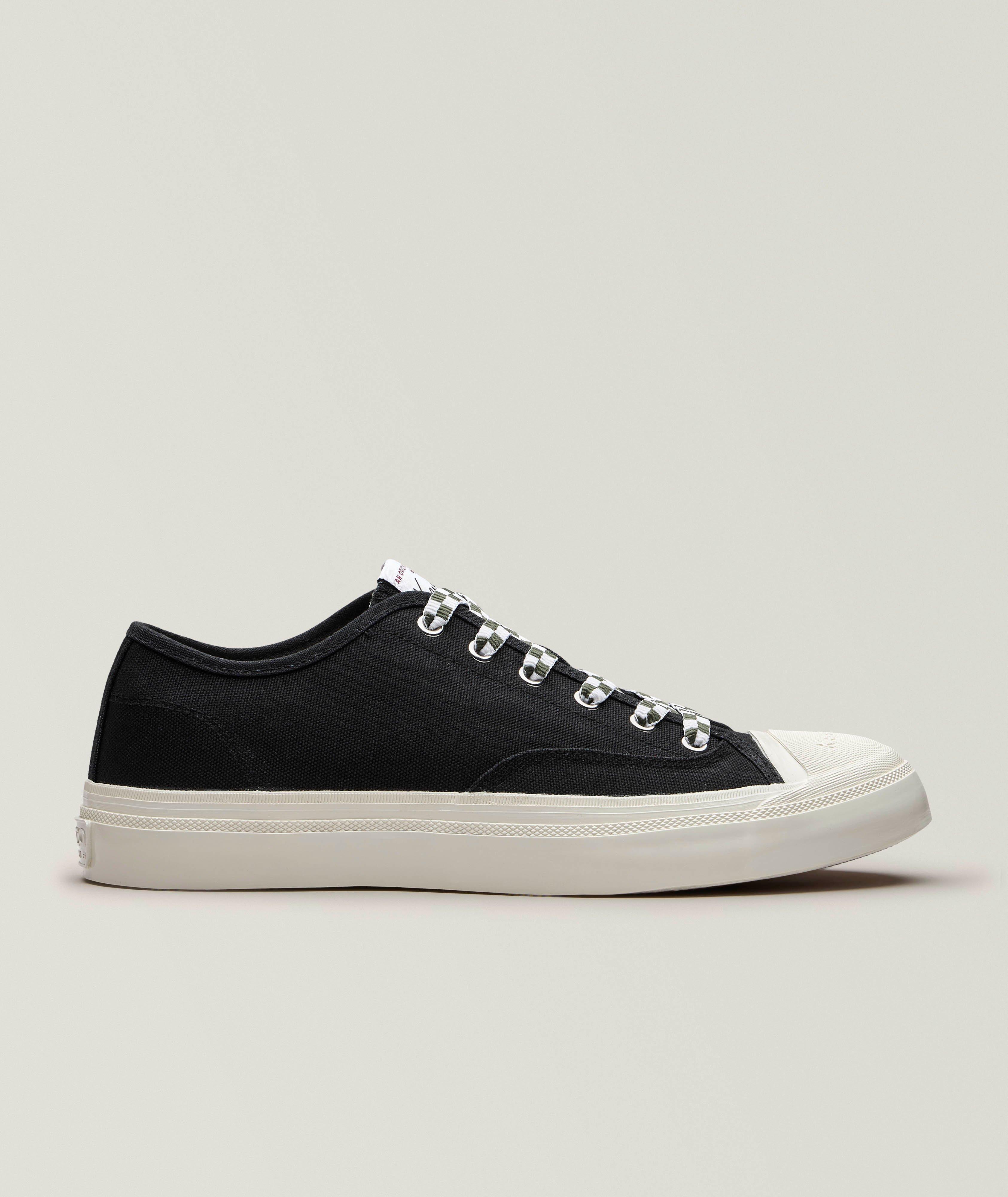 Hoshi Cotton Canvas Low-Top Sneakers image 0