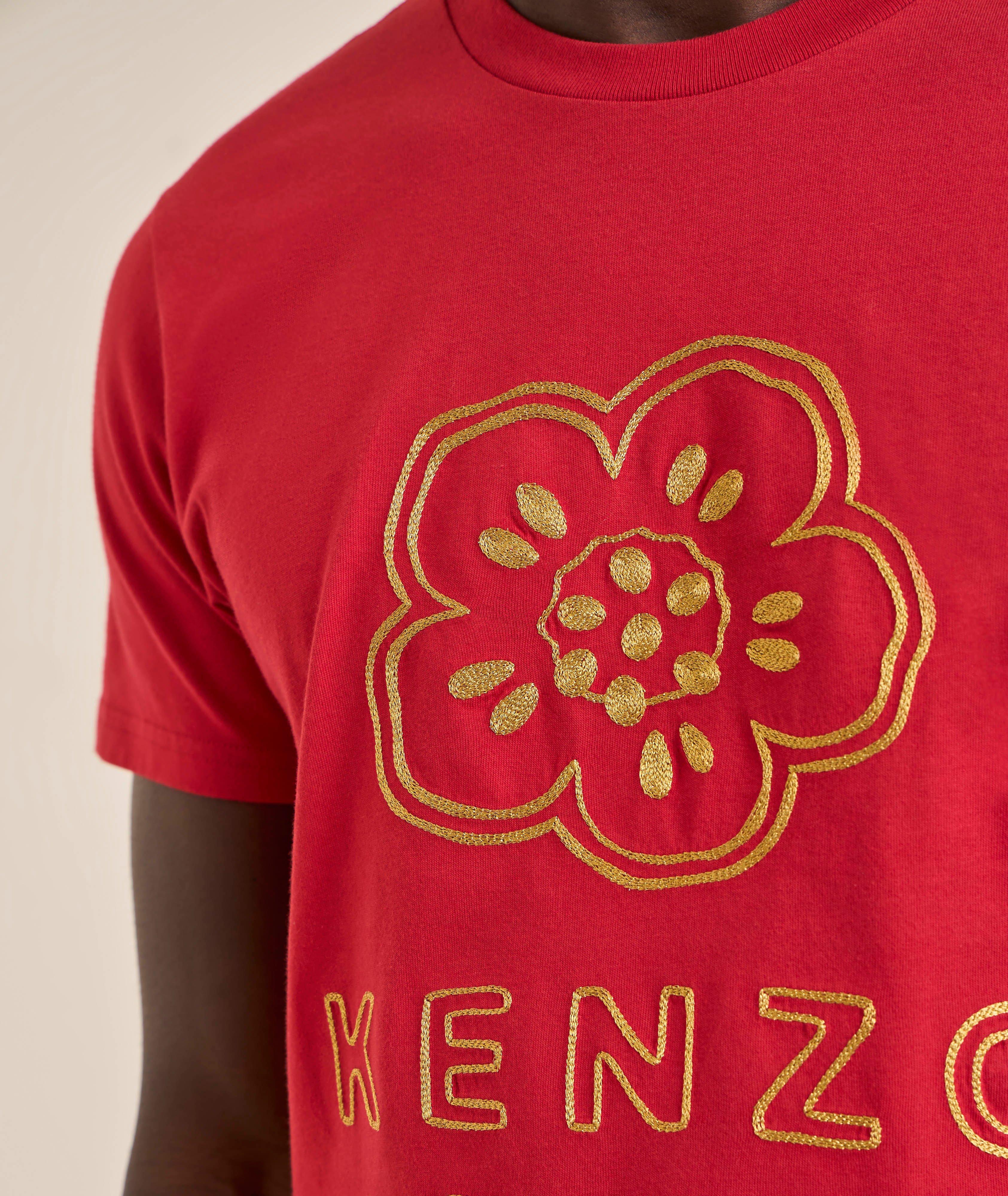 T-shirt coton brodé Boke Flower image 3