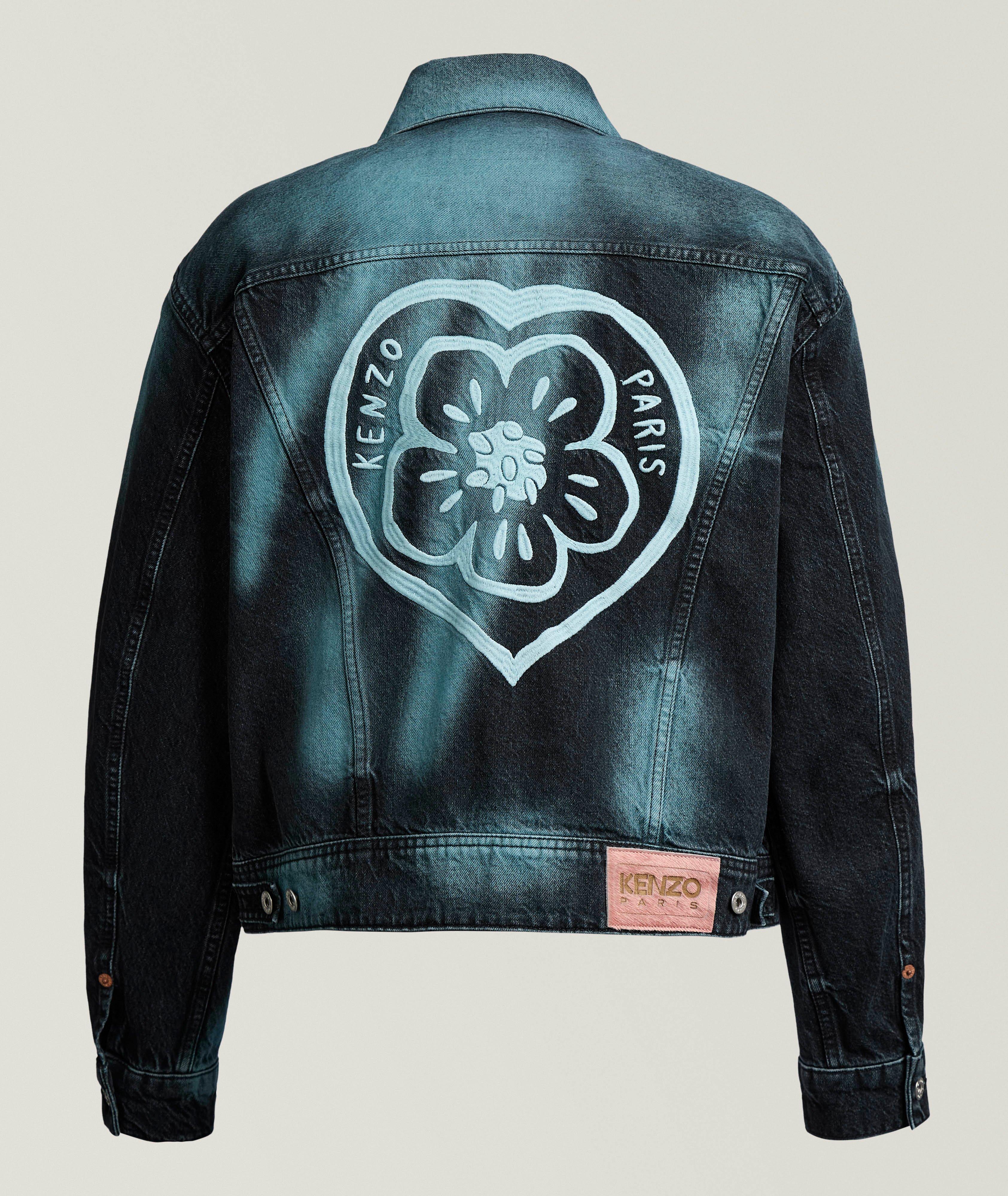 Veste denim surteint Boke Heart image 1